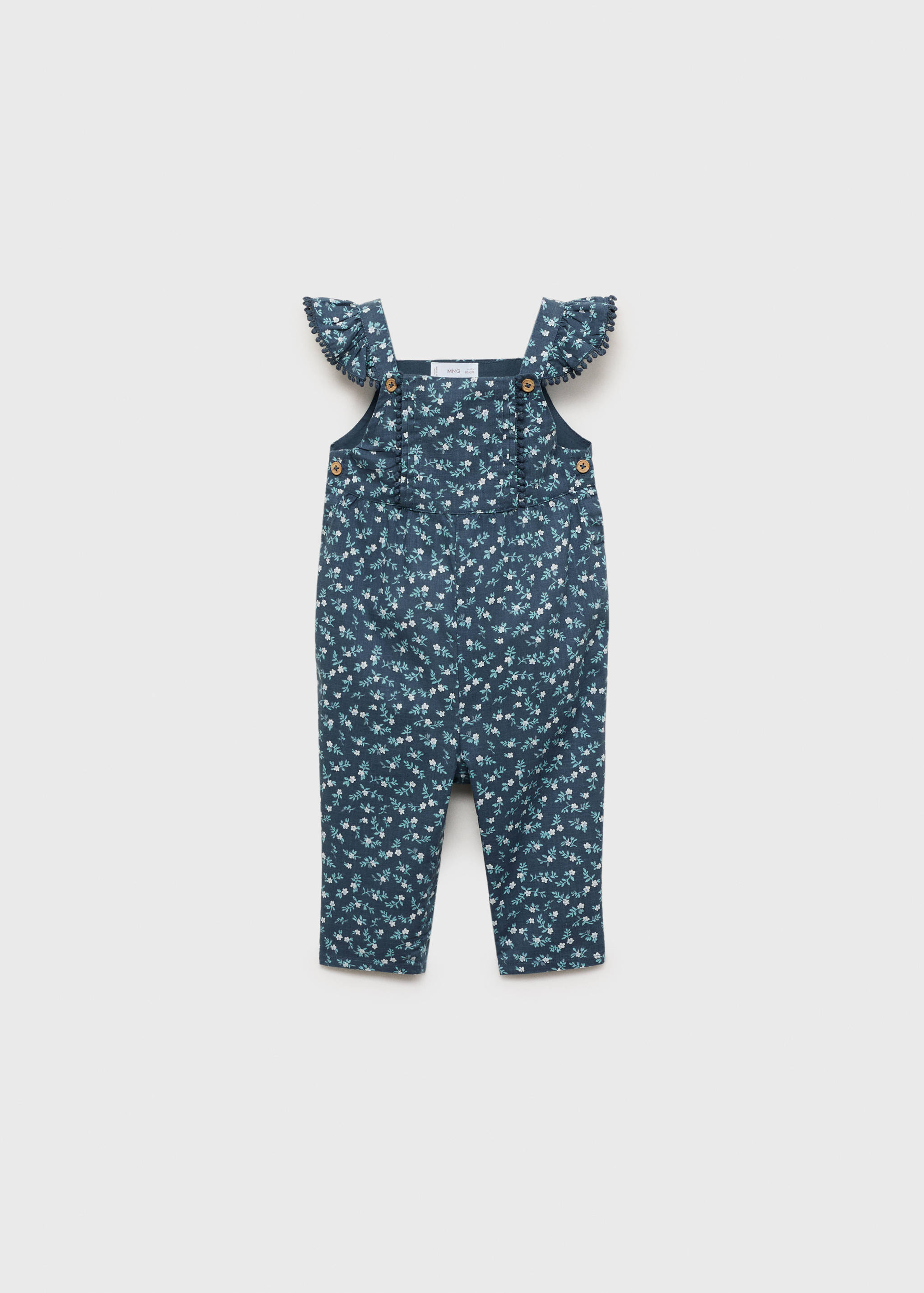 Ruffled printed dungarees - Article without model