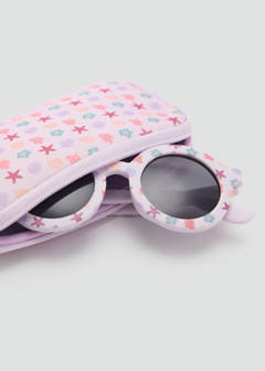 Resin frame glasses — Lilac 5