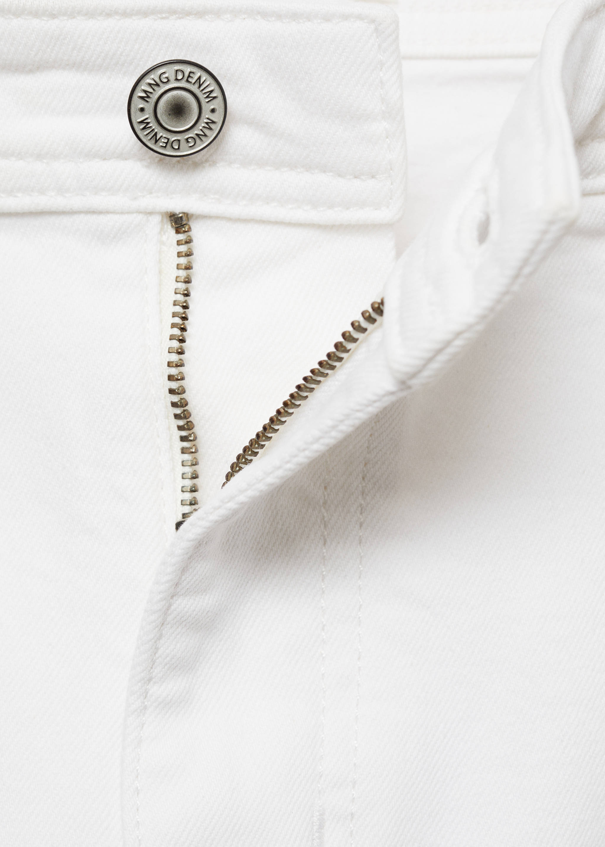 Slim fit white Jan jeans - Details of the article 8