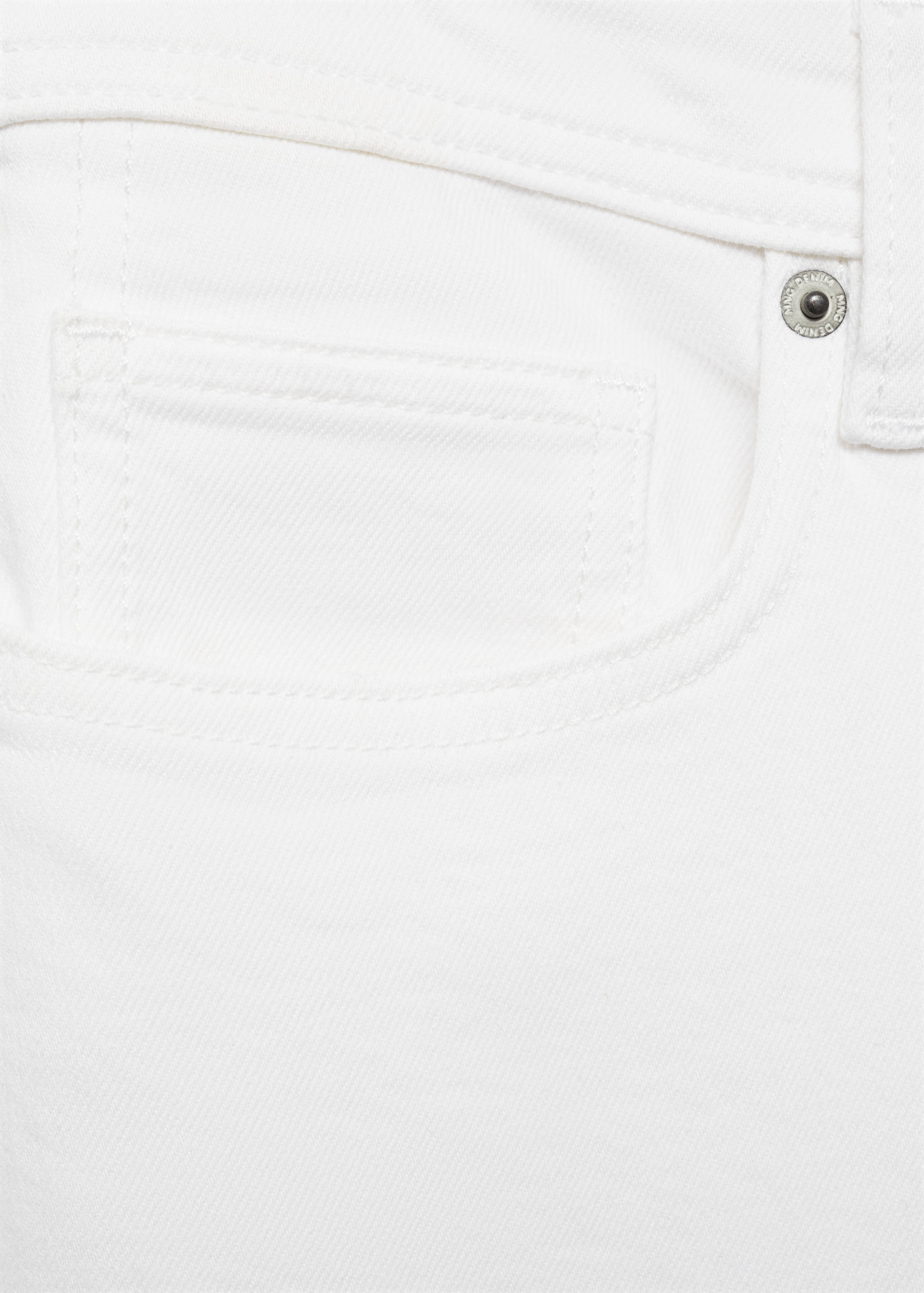 Slim fit white Jan jeans - Details of the article 0
