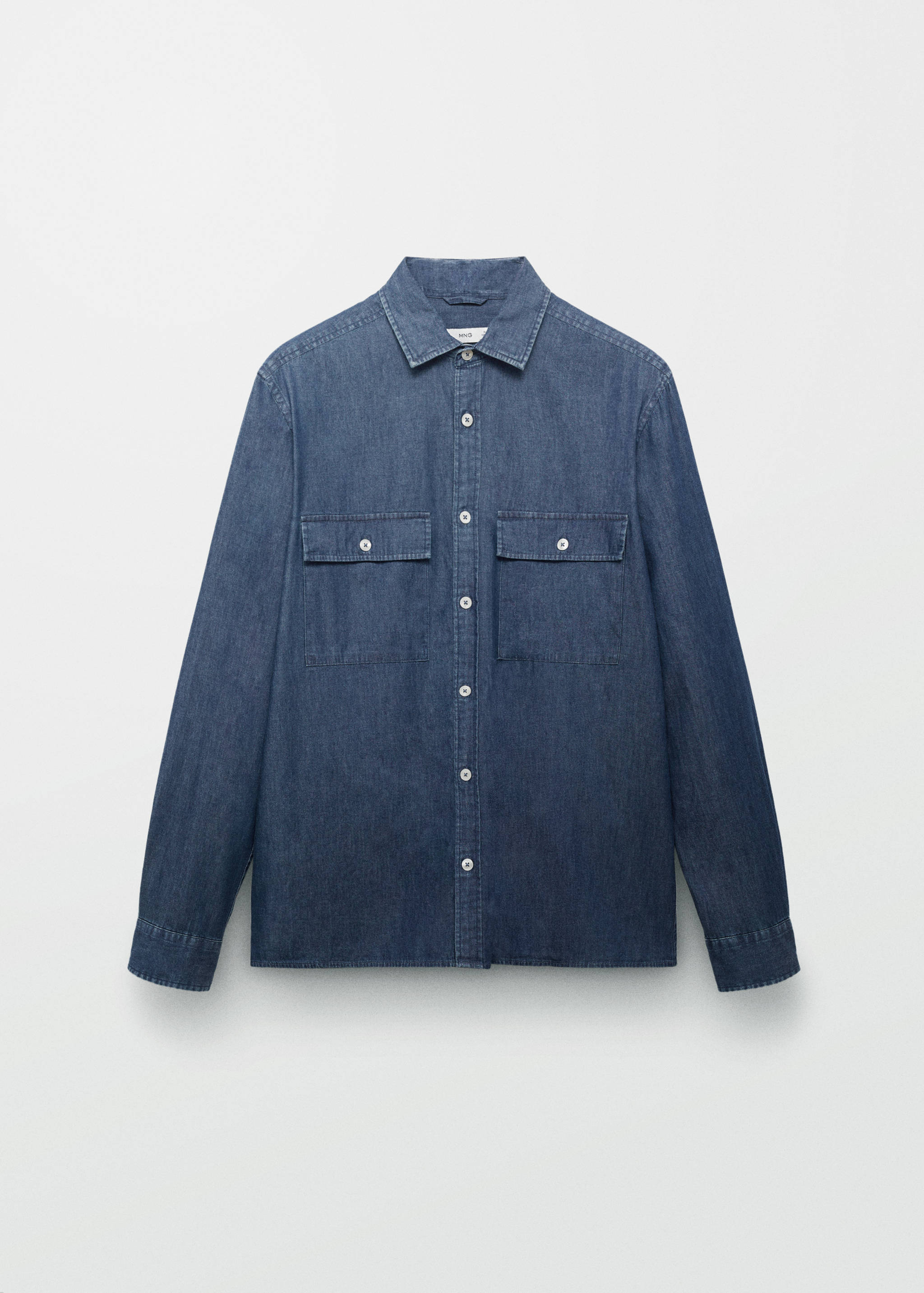 Chemise chambray 100 % coton - Détail de l'article 5