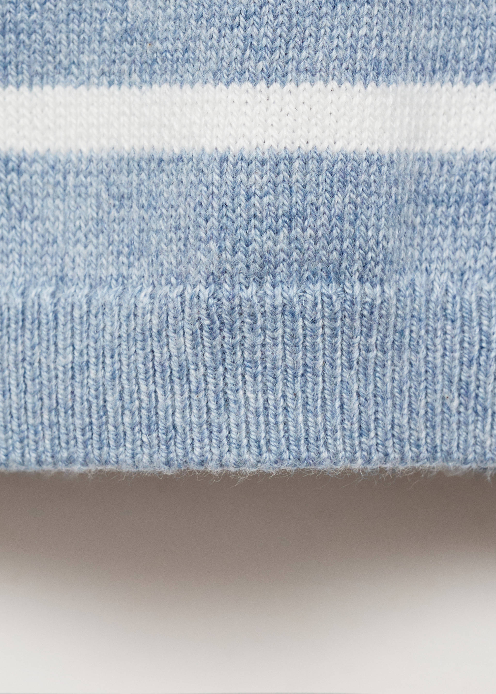 Knit striped sweater - Details of the article 0