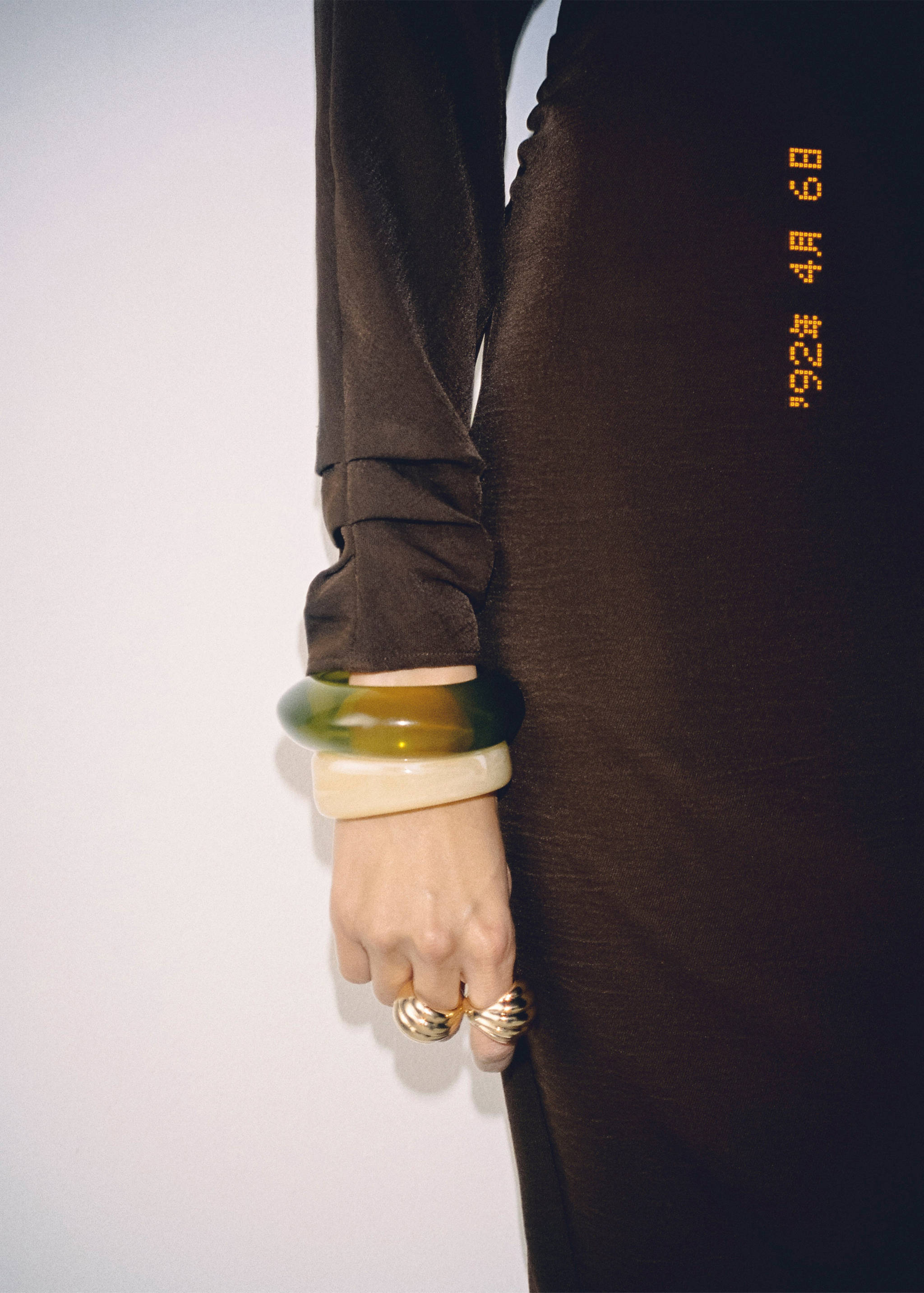 Set van 2 bij elkaar passende armbanden - Overzichtstekening