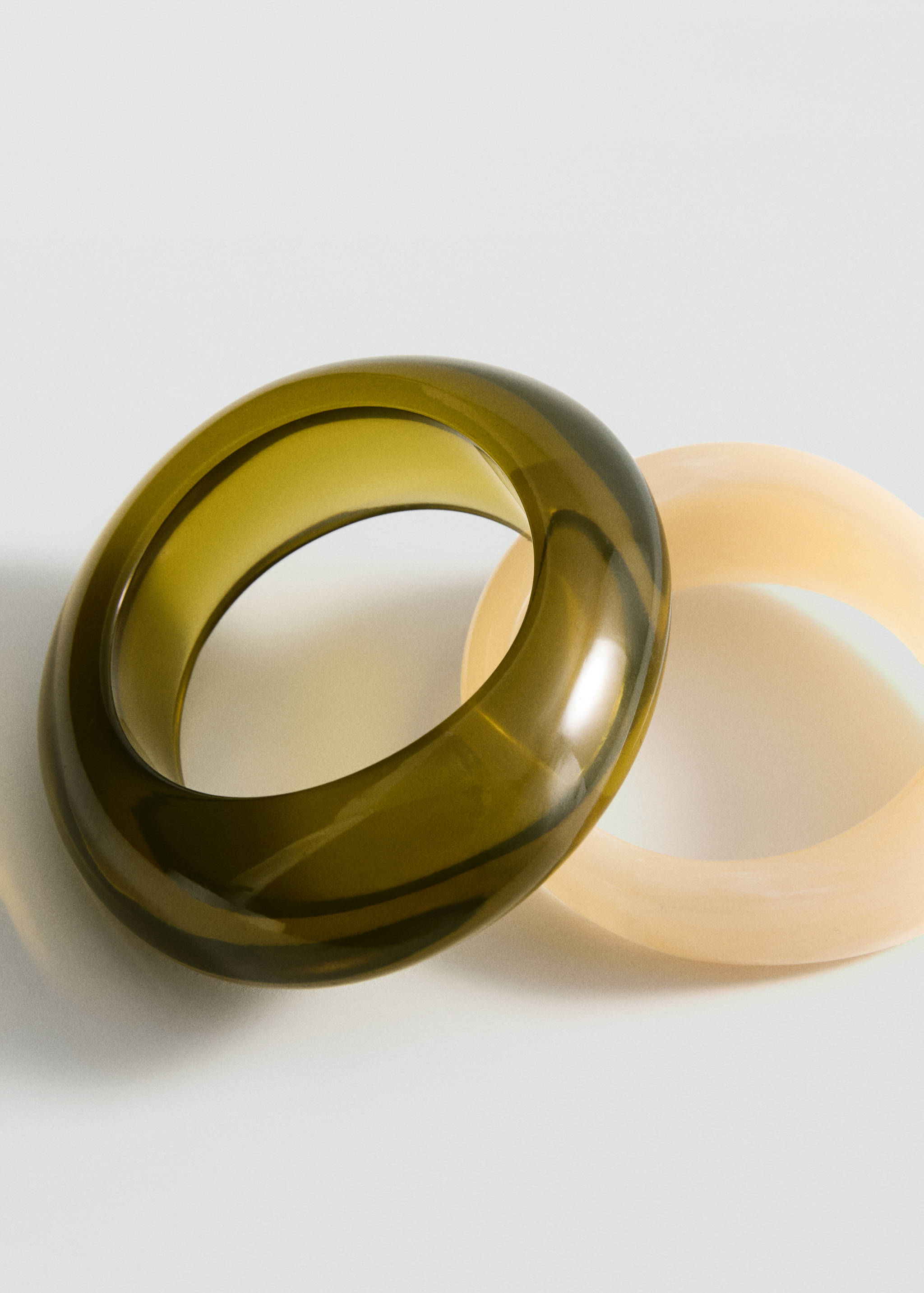 Set van 2 bij elkaar passende armbanden - Middenvlak