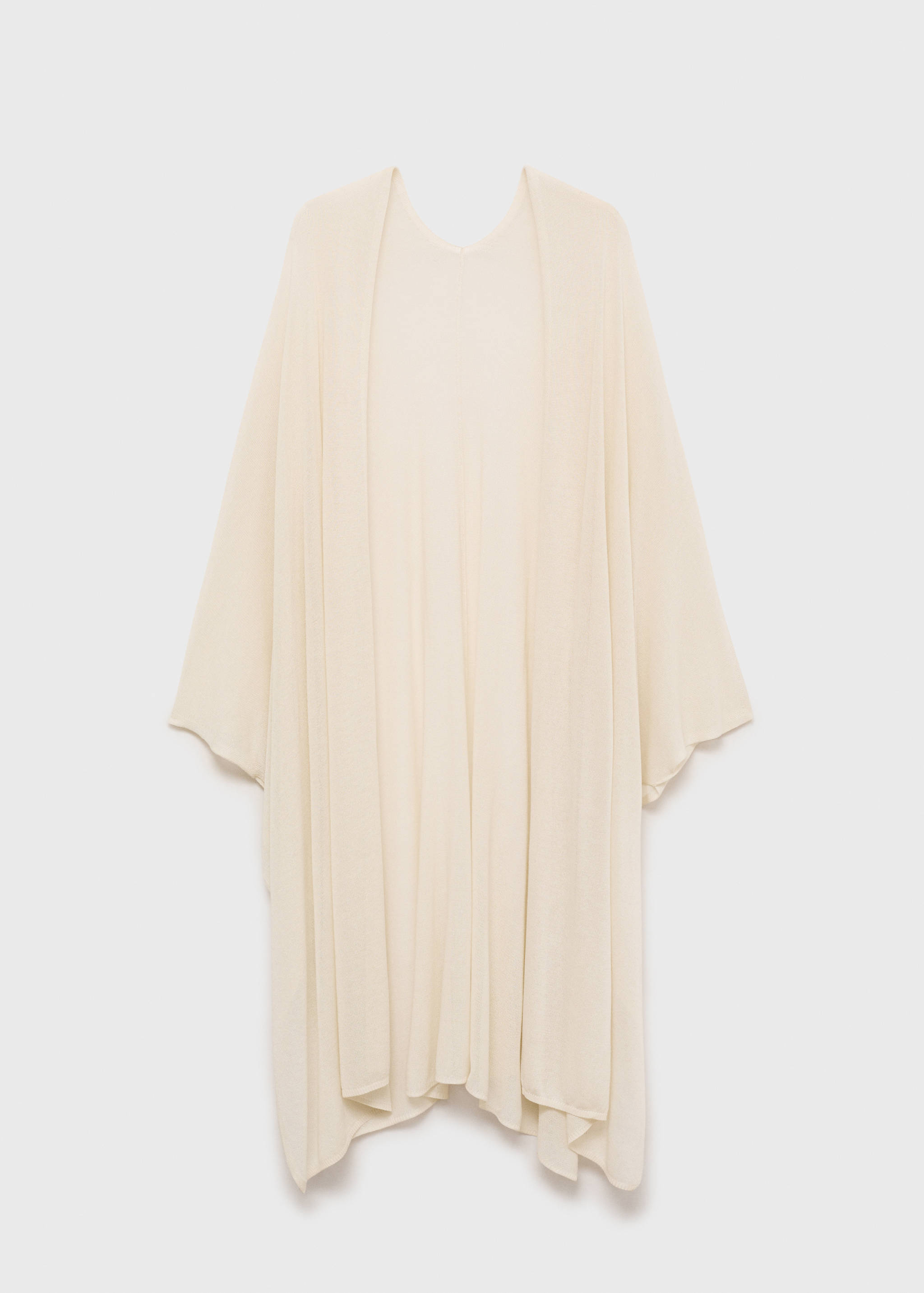 Fine knit long cardigan - Article without model