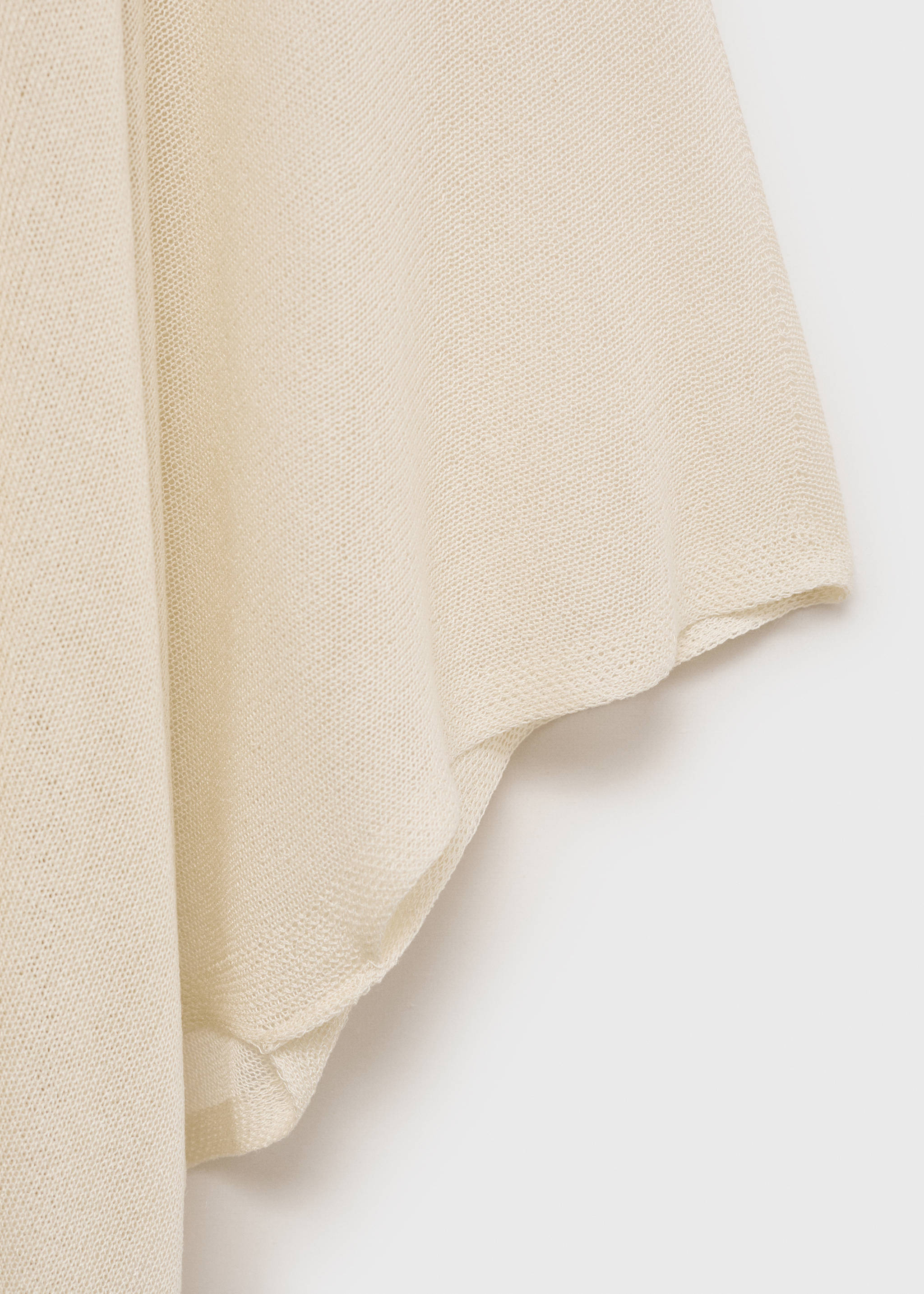 Fine knit long cardigan - Details of the article 8