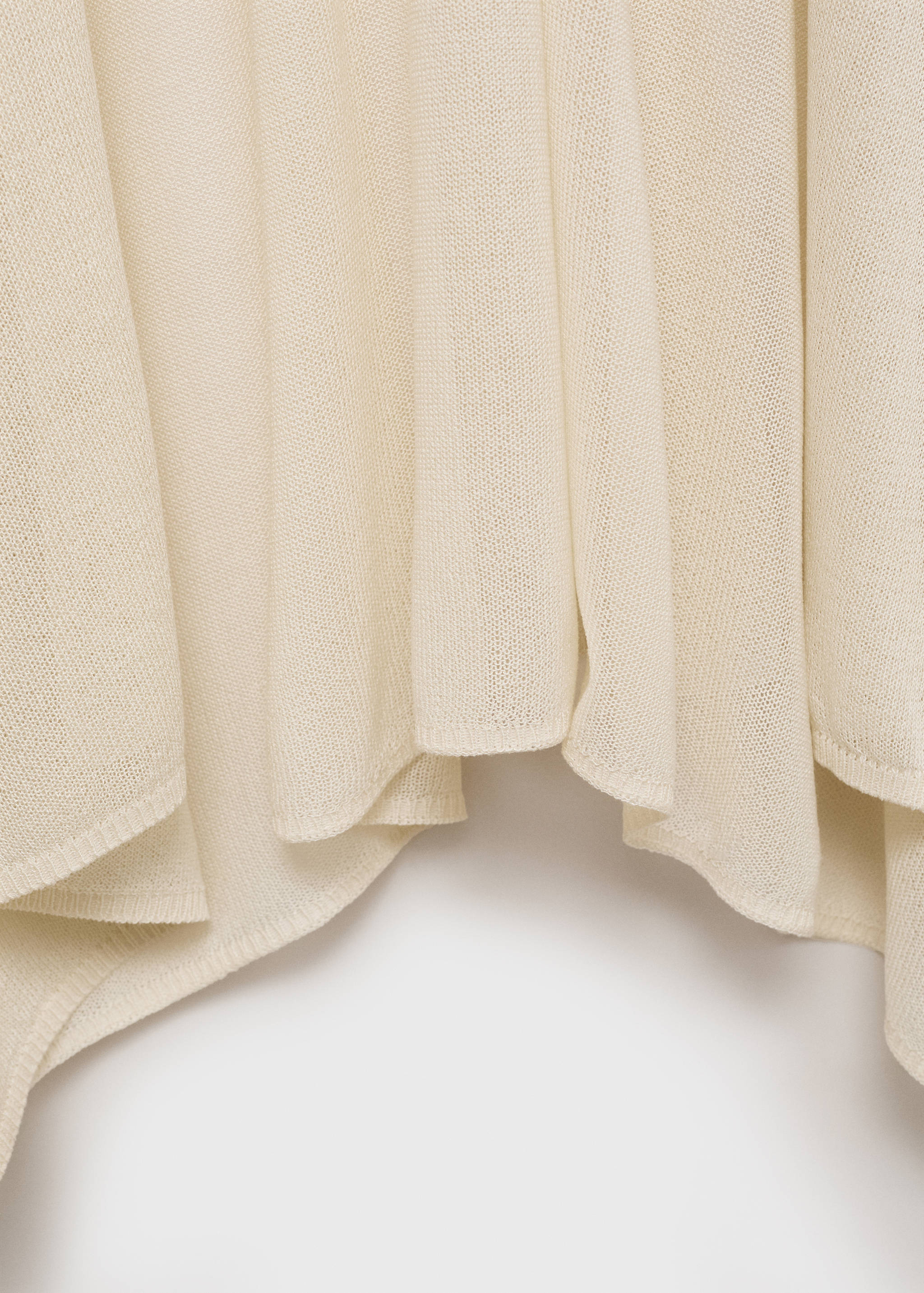 Fine knit long cardigan - Details of the article 0