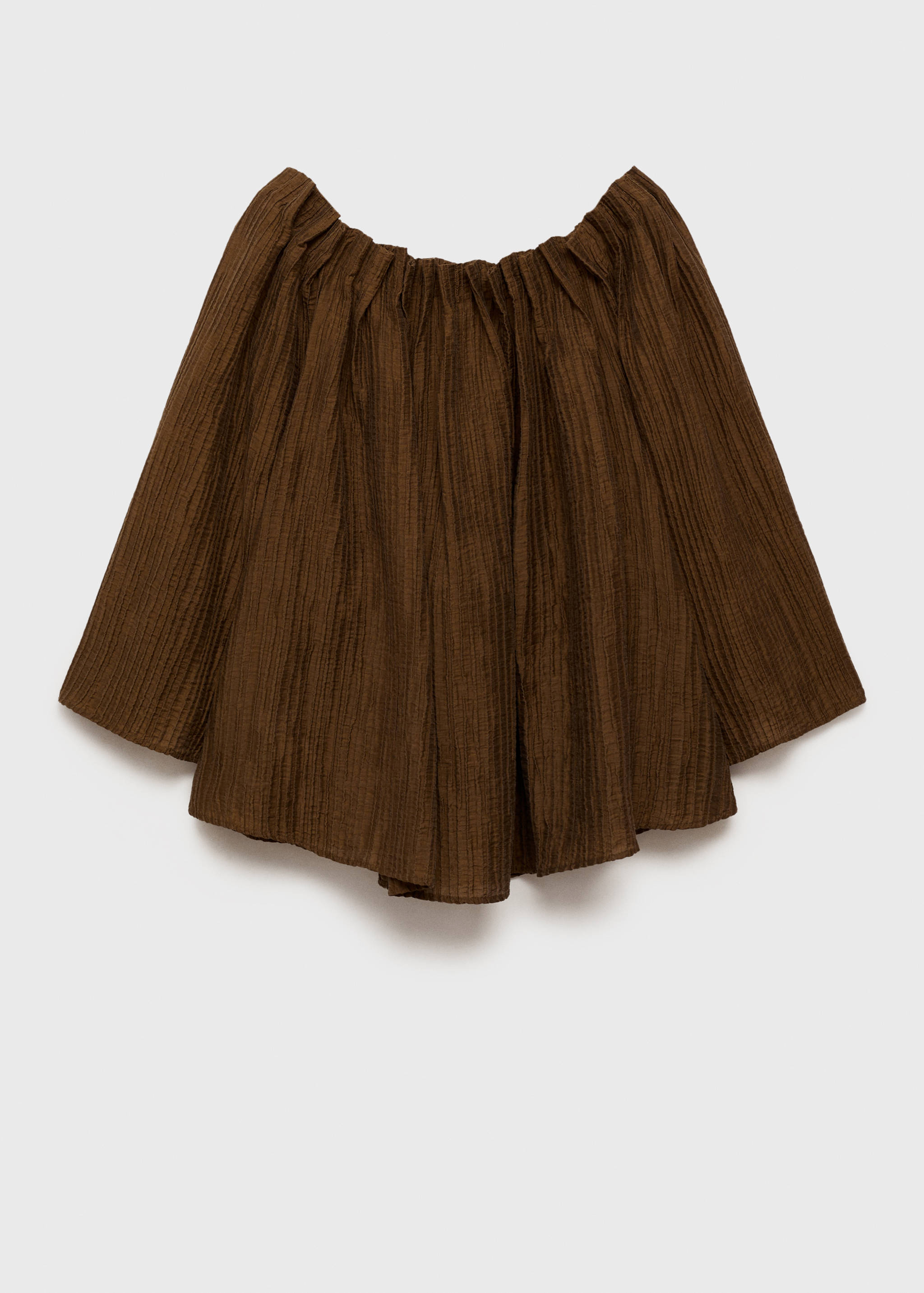Textured gathered blouse - Article without model
