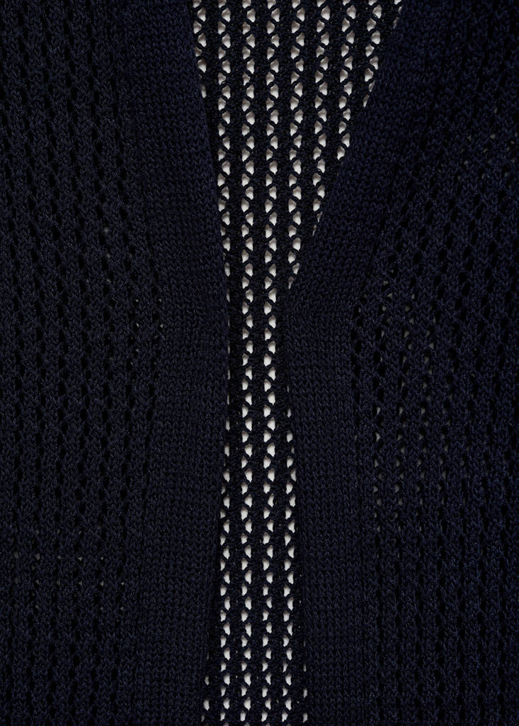 Long gilet — Dark Navy