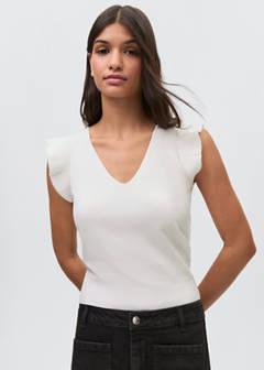 V-neck top — Off White 1