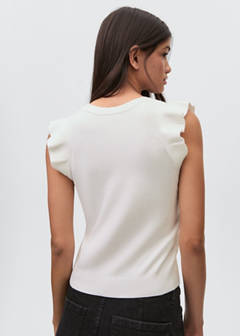 V-neck top — Off White 6