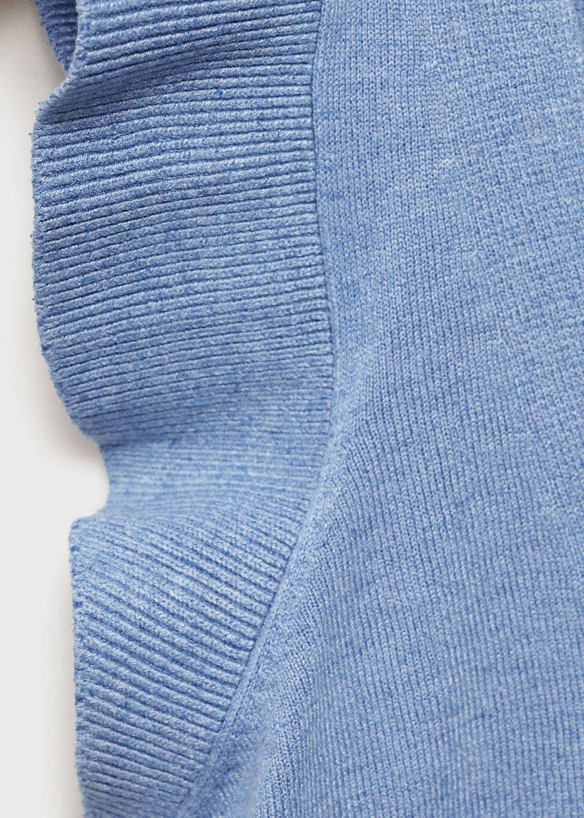 V-neck top — Sky Blue