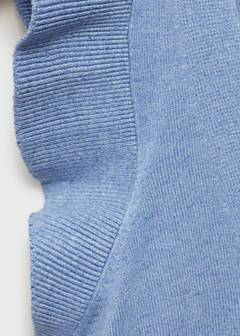 V-neck top — Sky Blue 5