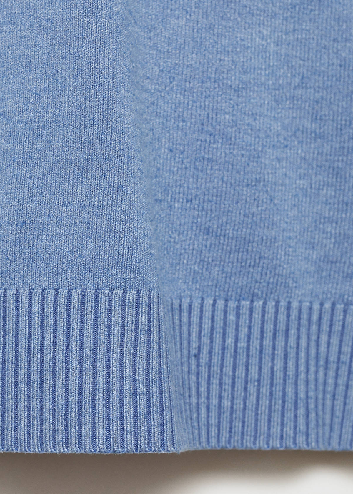 V-neck top — Sky Blue
