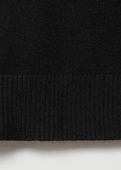 V-neck top — Black 7