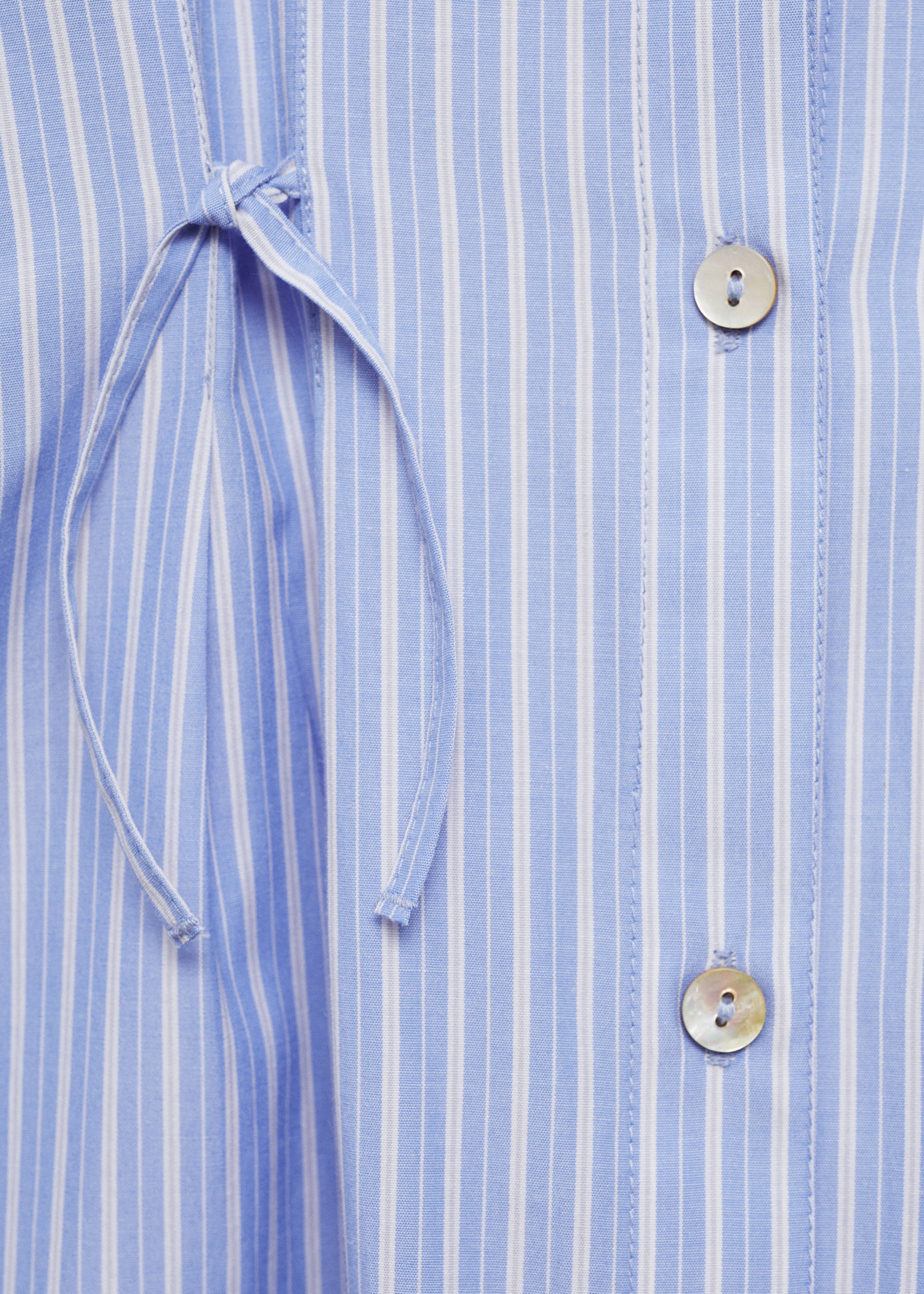 Robe chemisier à rayures - Détail de l'article 8