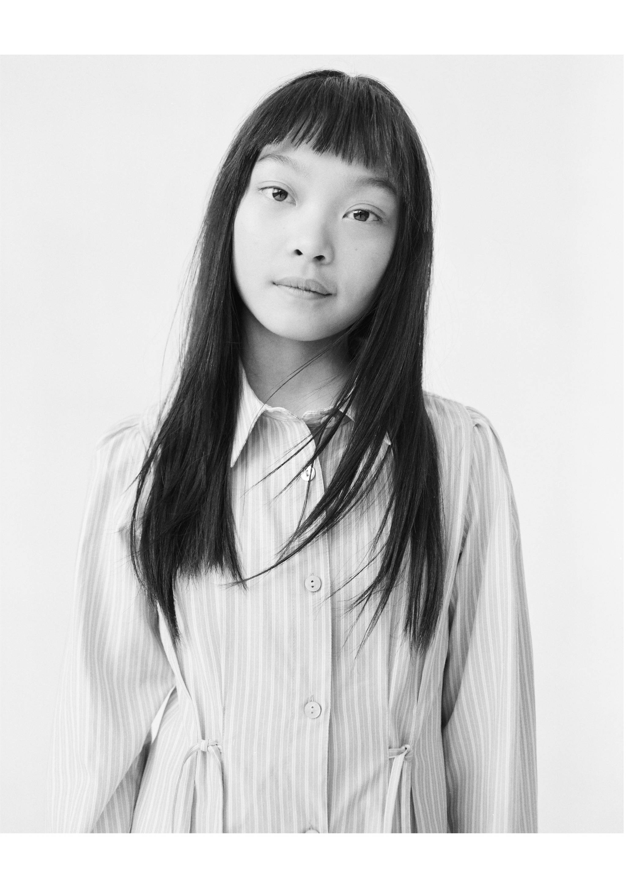 Robe chemisier à rayures - Détail de l'article 5