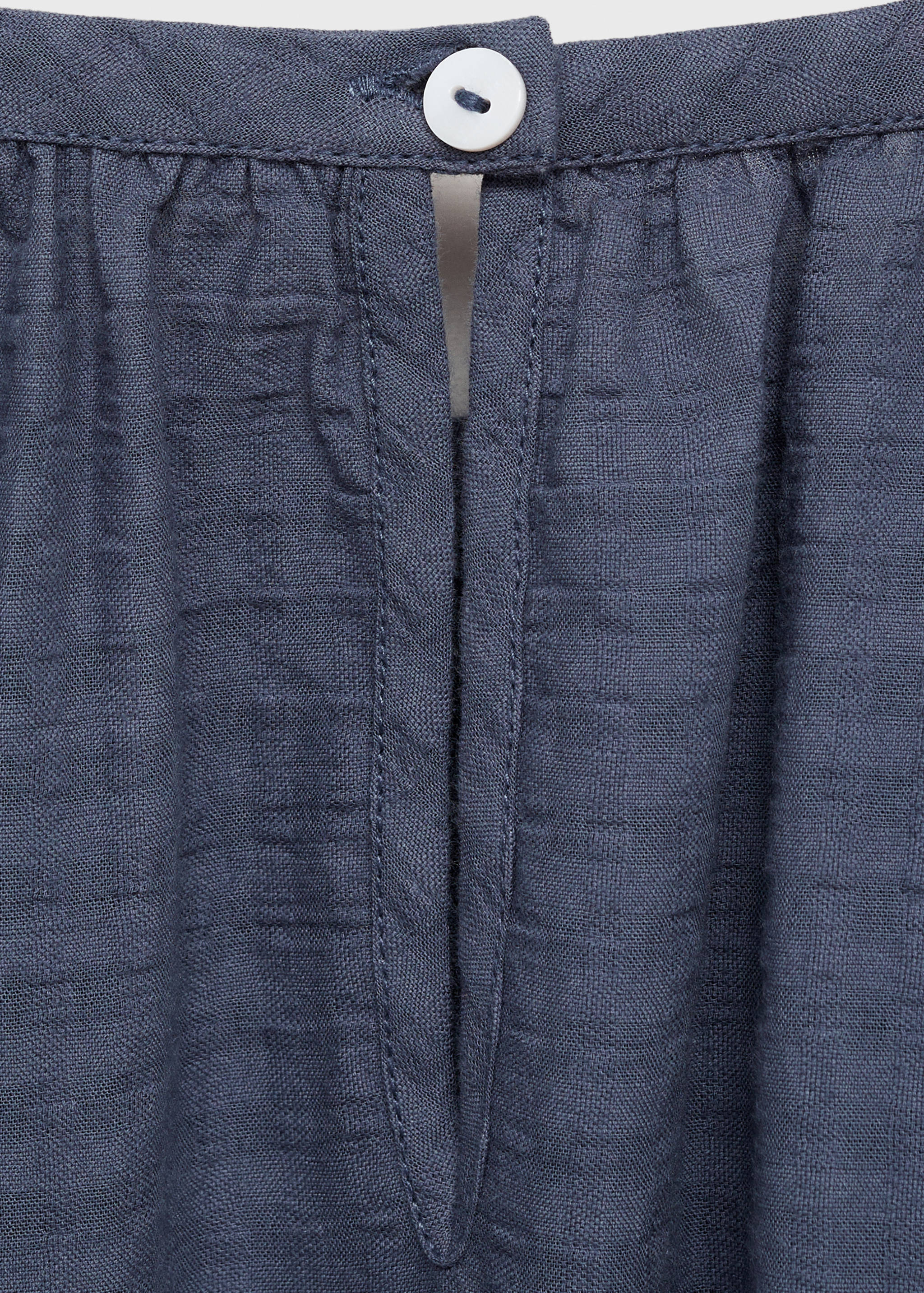 刺绣织纹连衣裙 - null