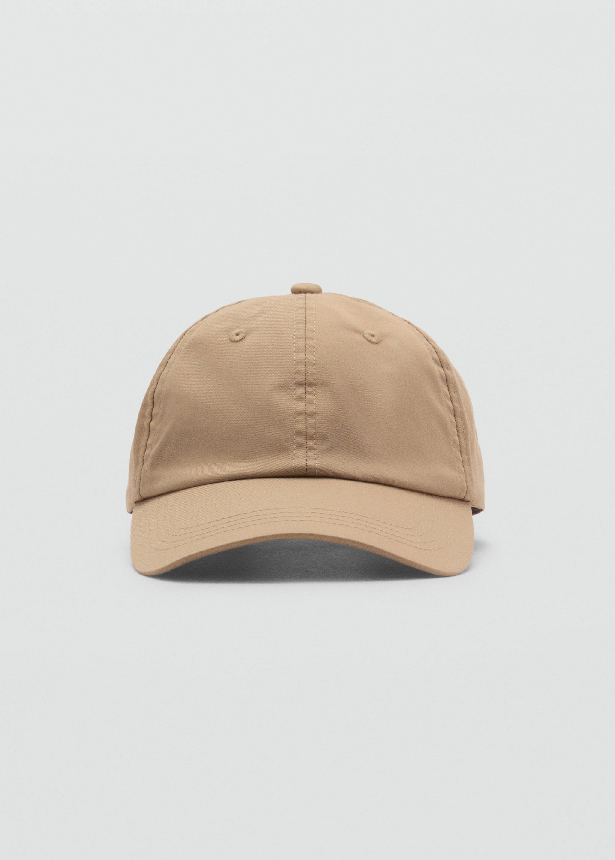 Cotton visor cap - Medium plane
