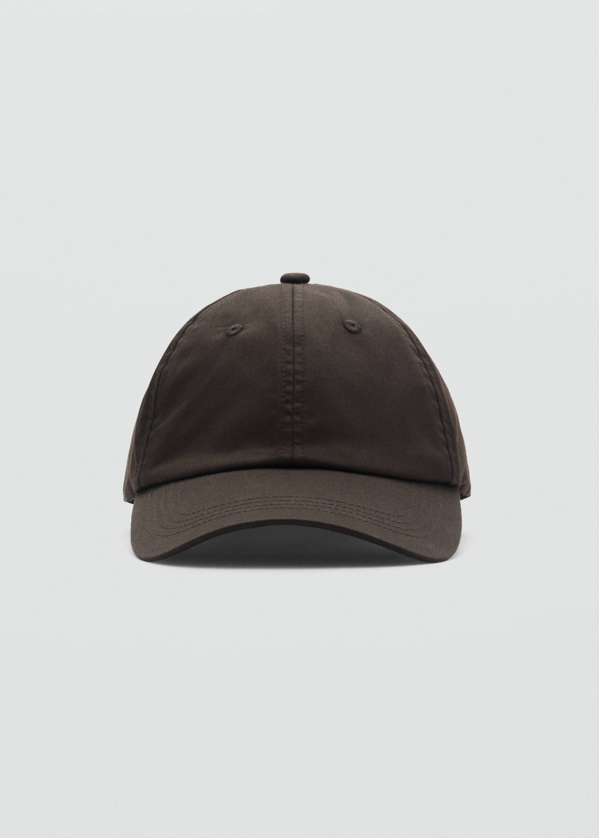 Cotton visor cap - Medium plane