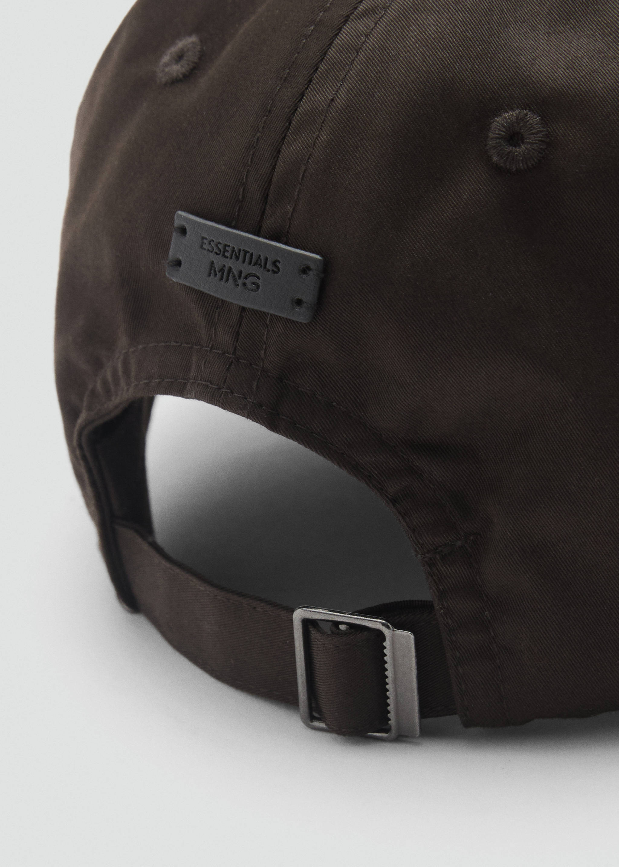 Cotton visor cap - Details of the article 1