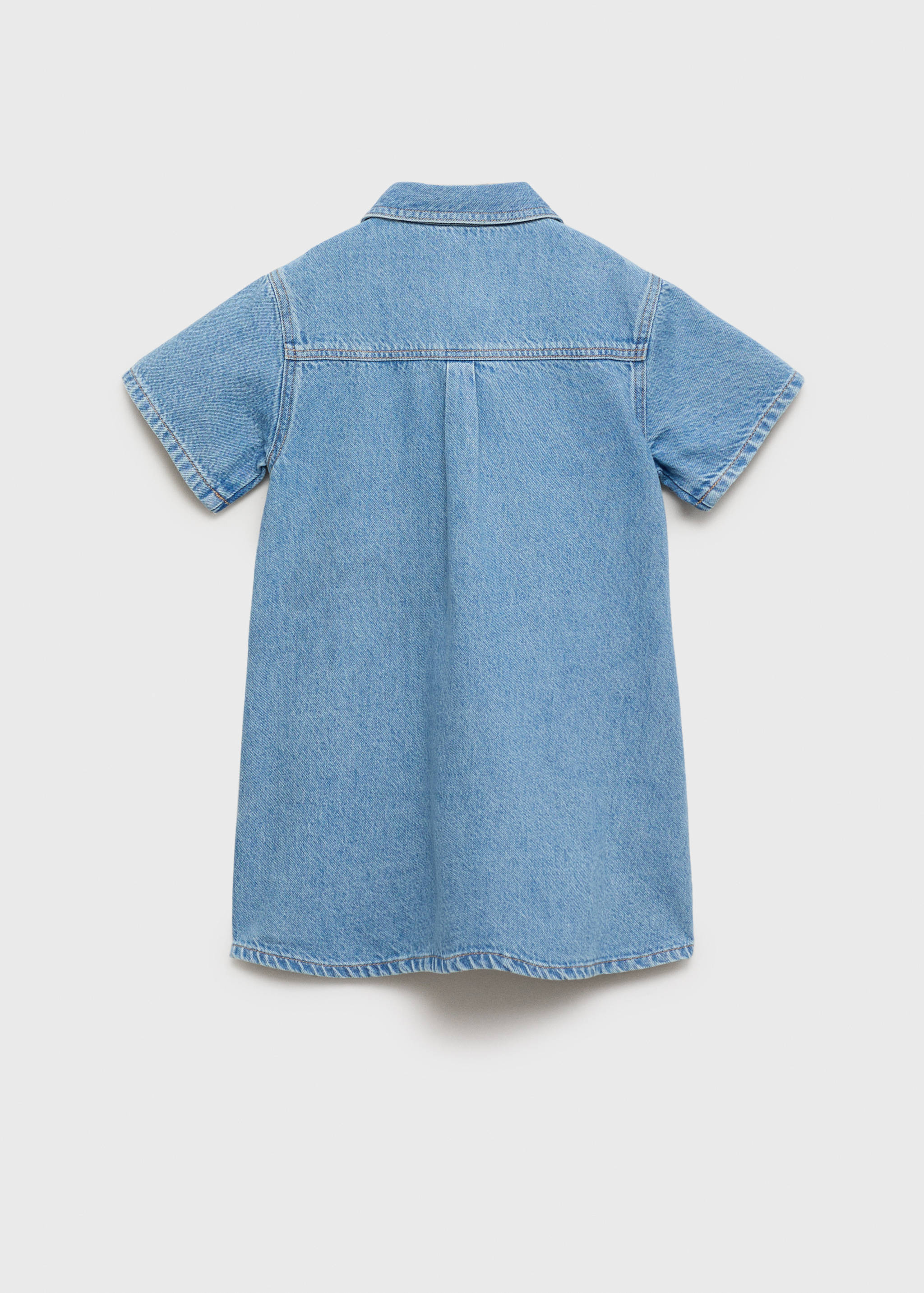 Short denim dress - Reverse of the article