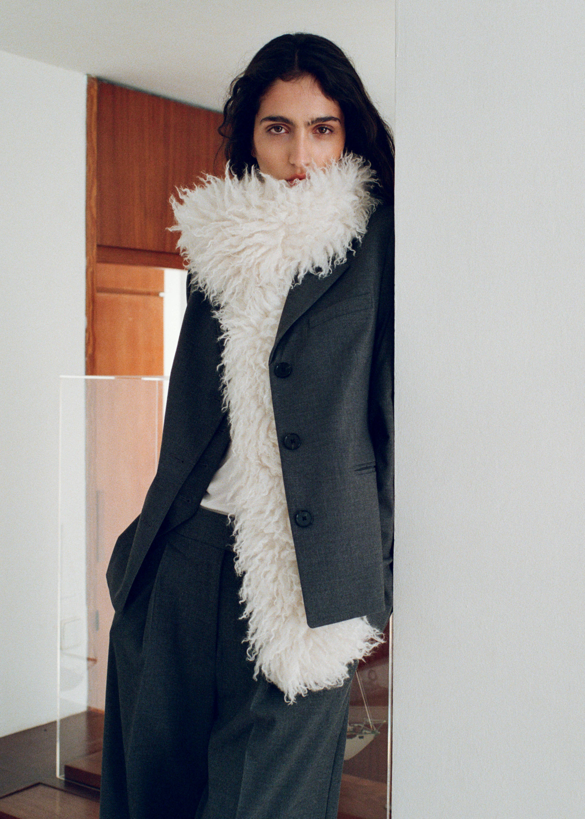 Straight button suit blazer - Details of the article 6