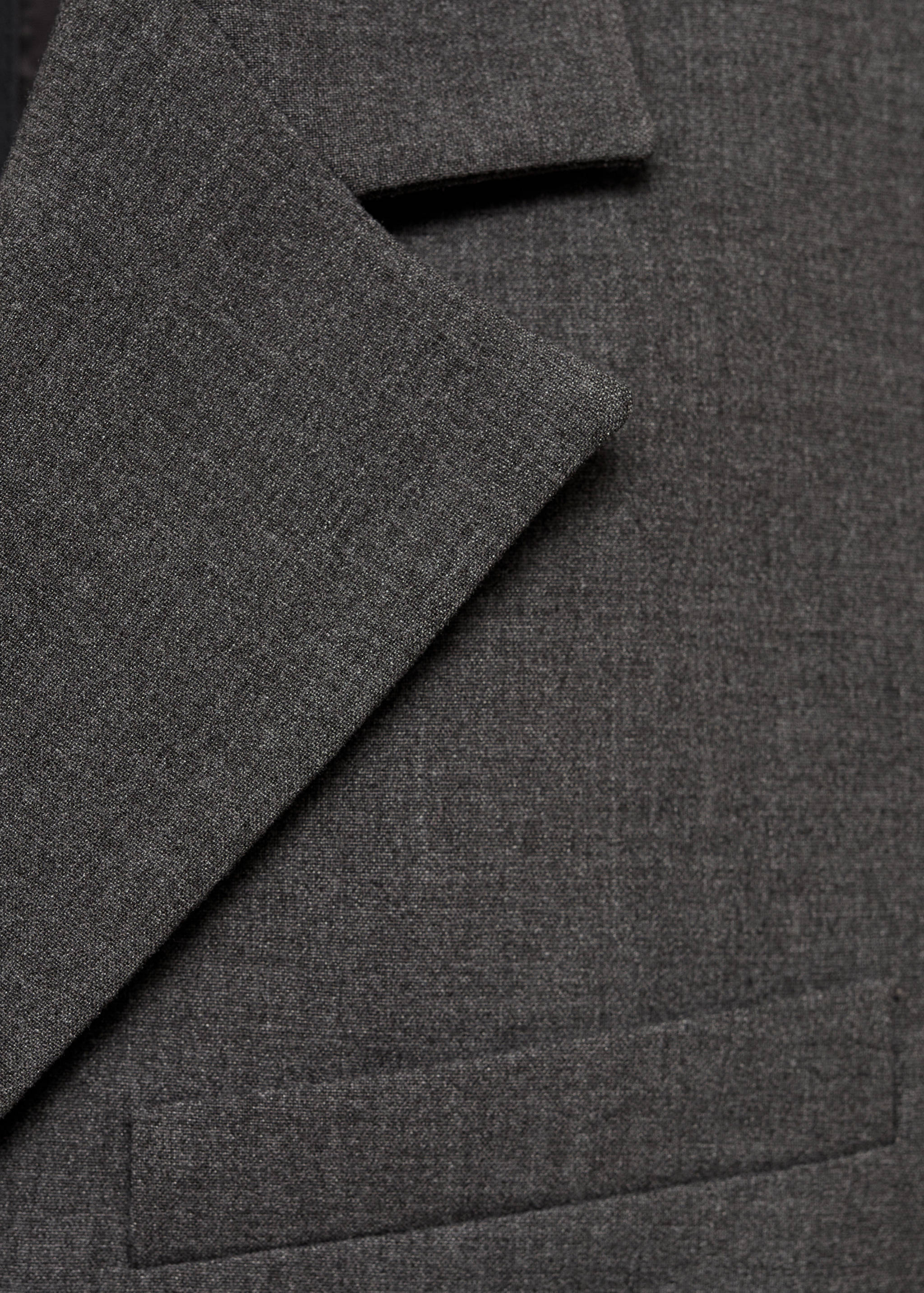 Straight button suit blazer - Details of the article 8