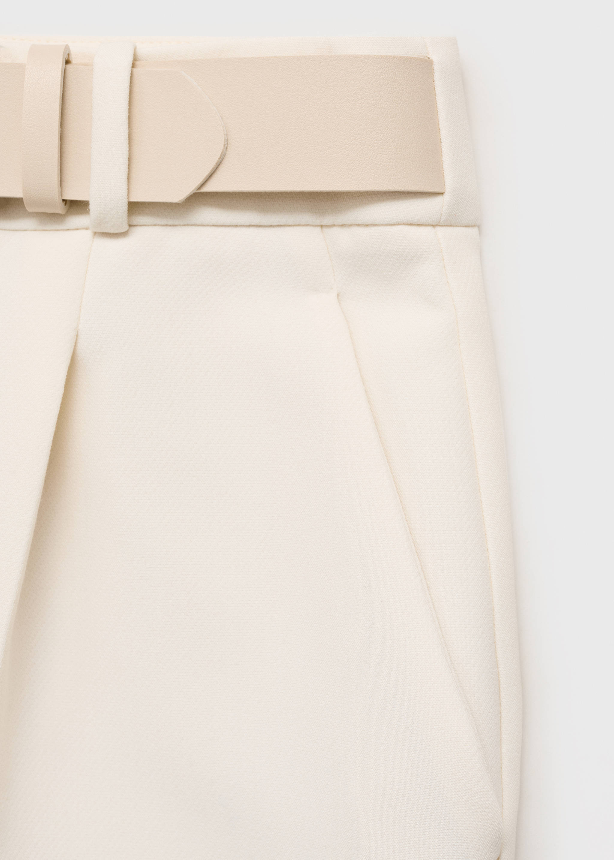 Belt straight-fit trousers - Details of the article 8