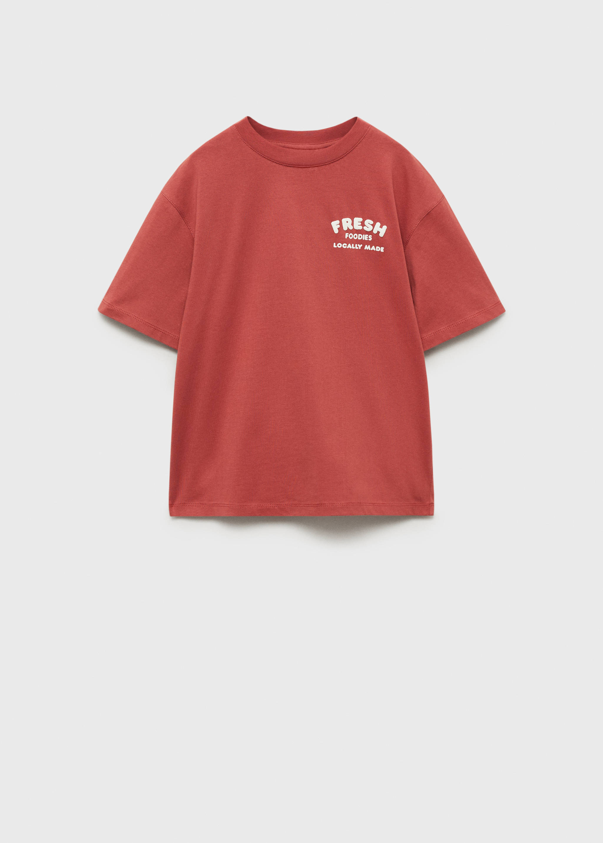 Embossed printed t-shirt - Article without model