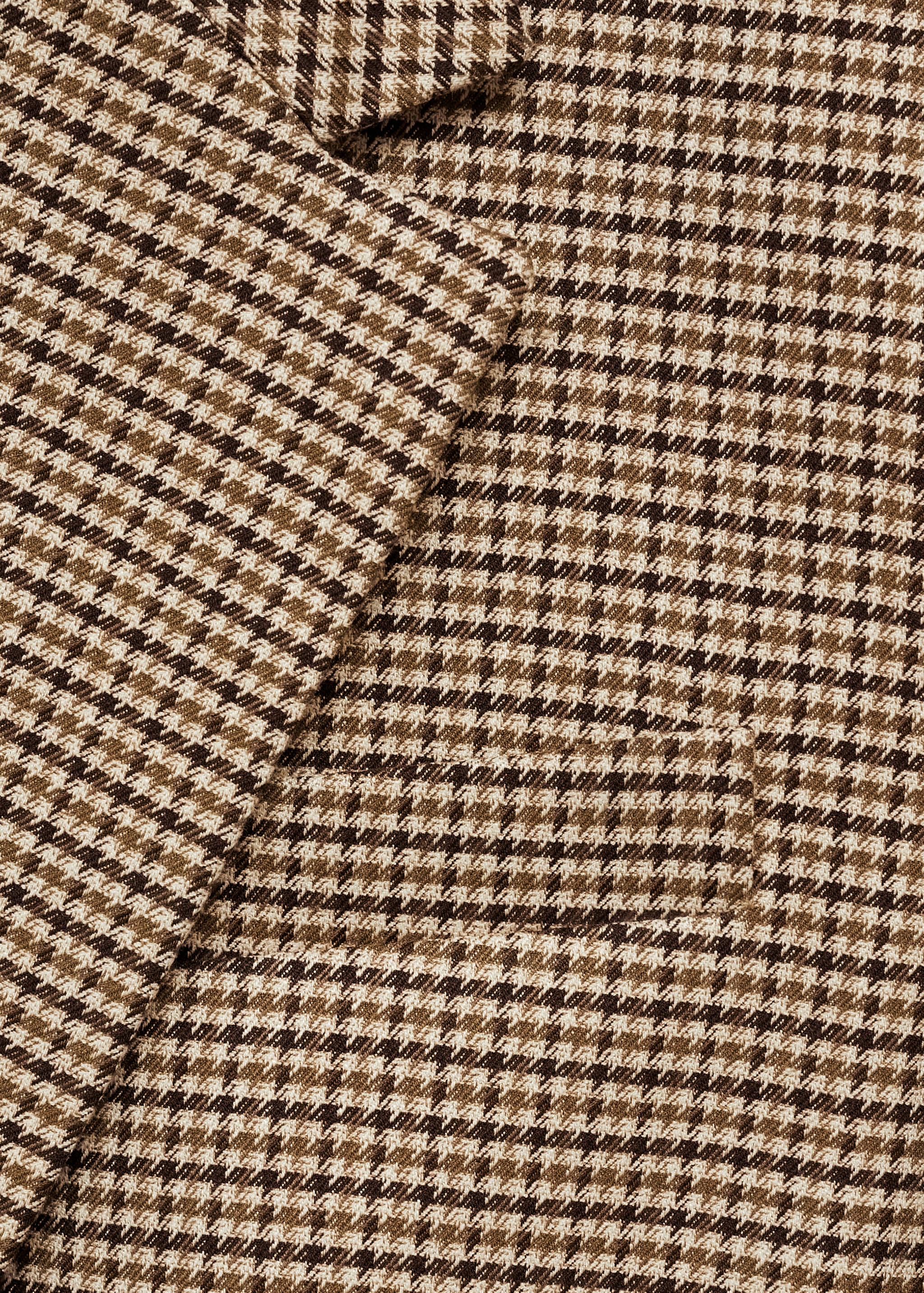 Straight-fit micro-houndstooth jacket - Details of the article 8