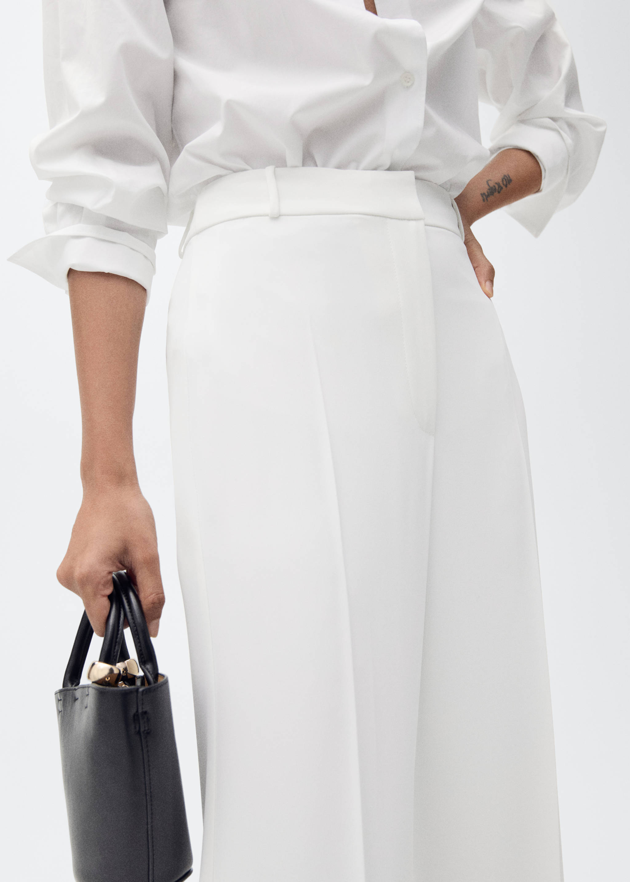 Wide leg suit pants - Details of the article 6