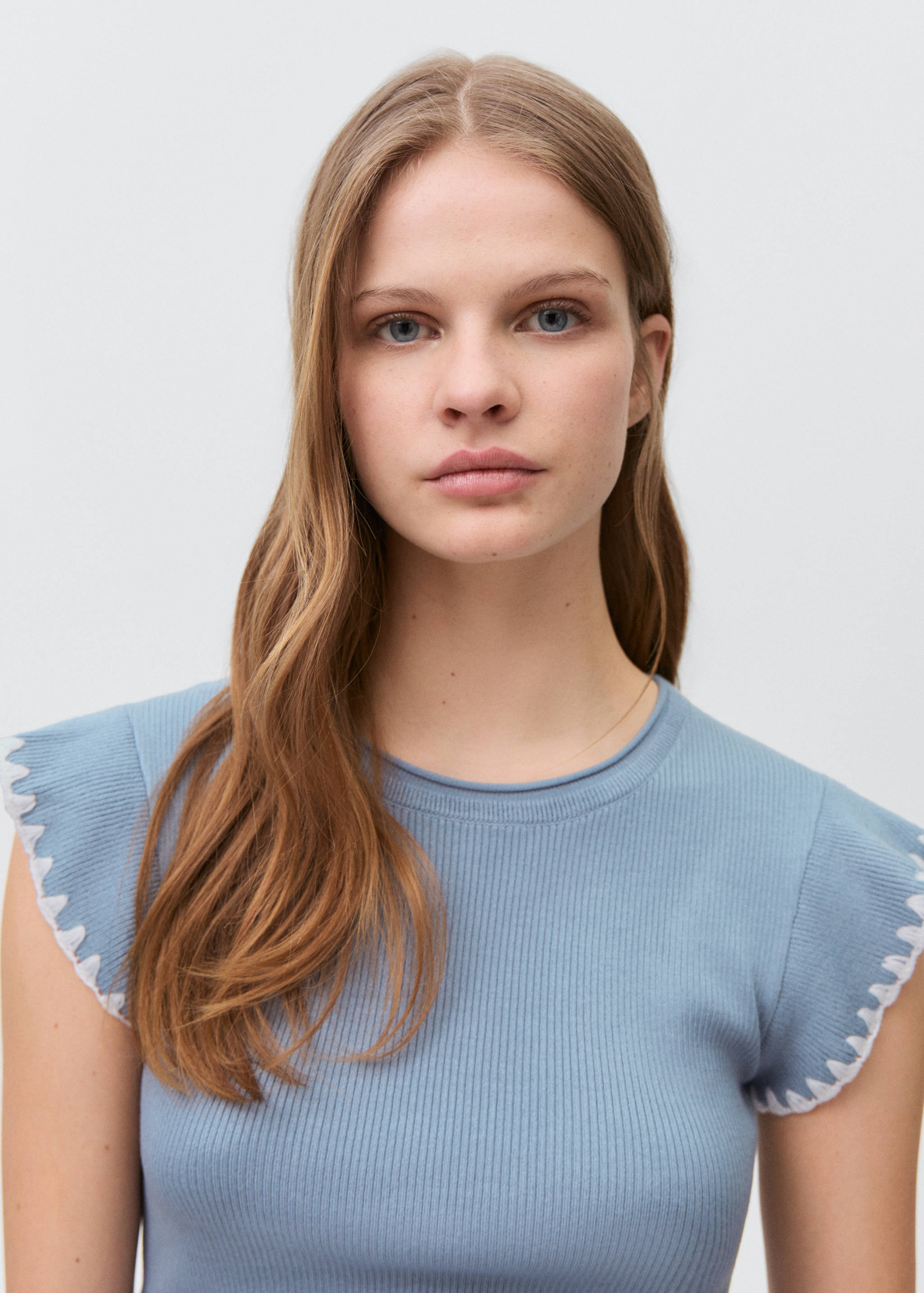 Ruffle detail top - Details of the article 1