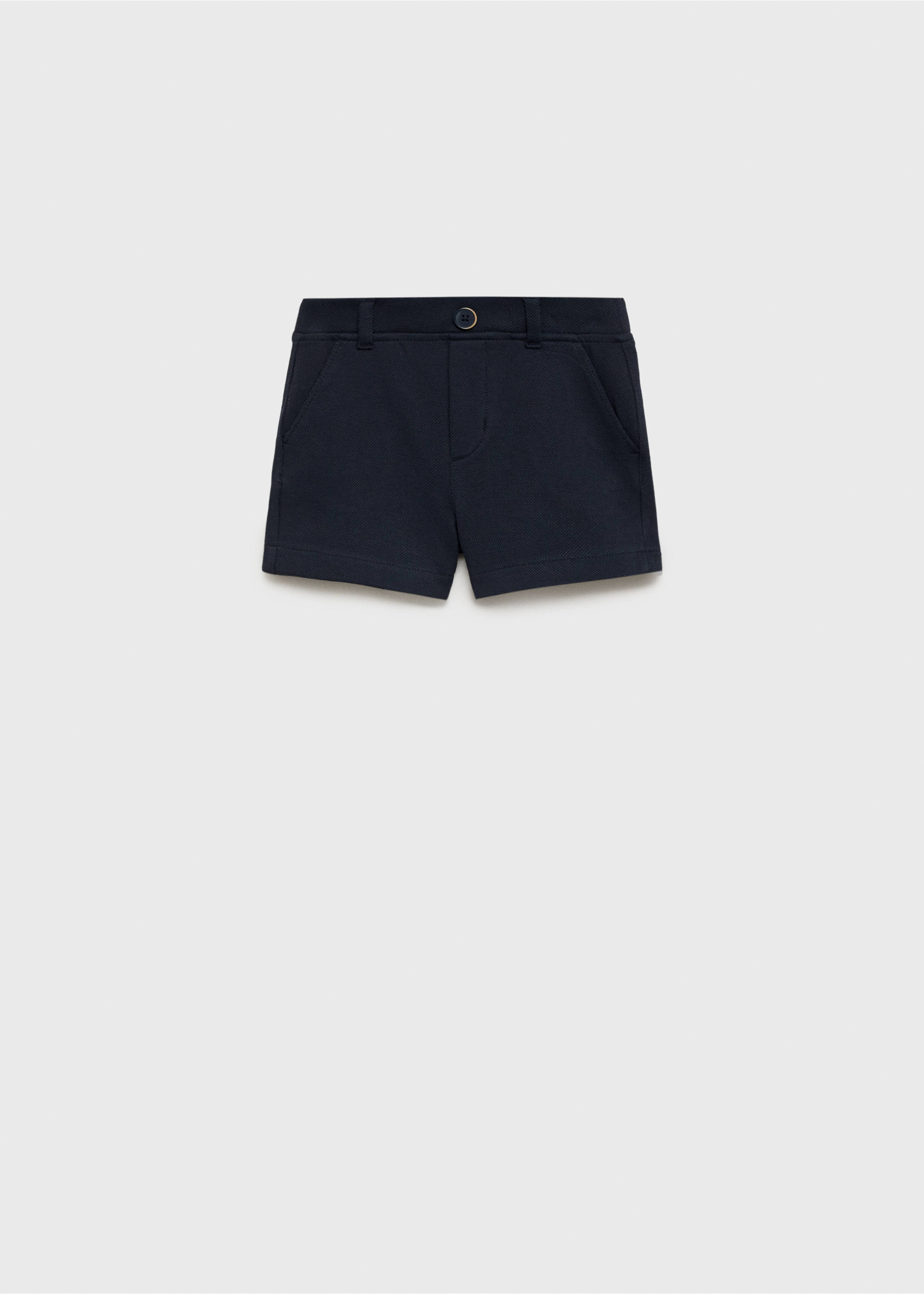 Bermudas algodón piqué - Artículo sin modelo, Azul marino oscuro. Ref: 87075732-00.