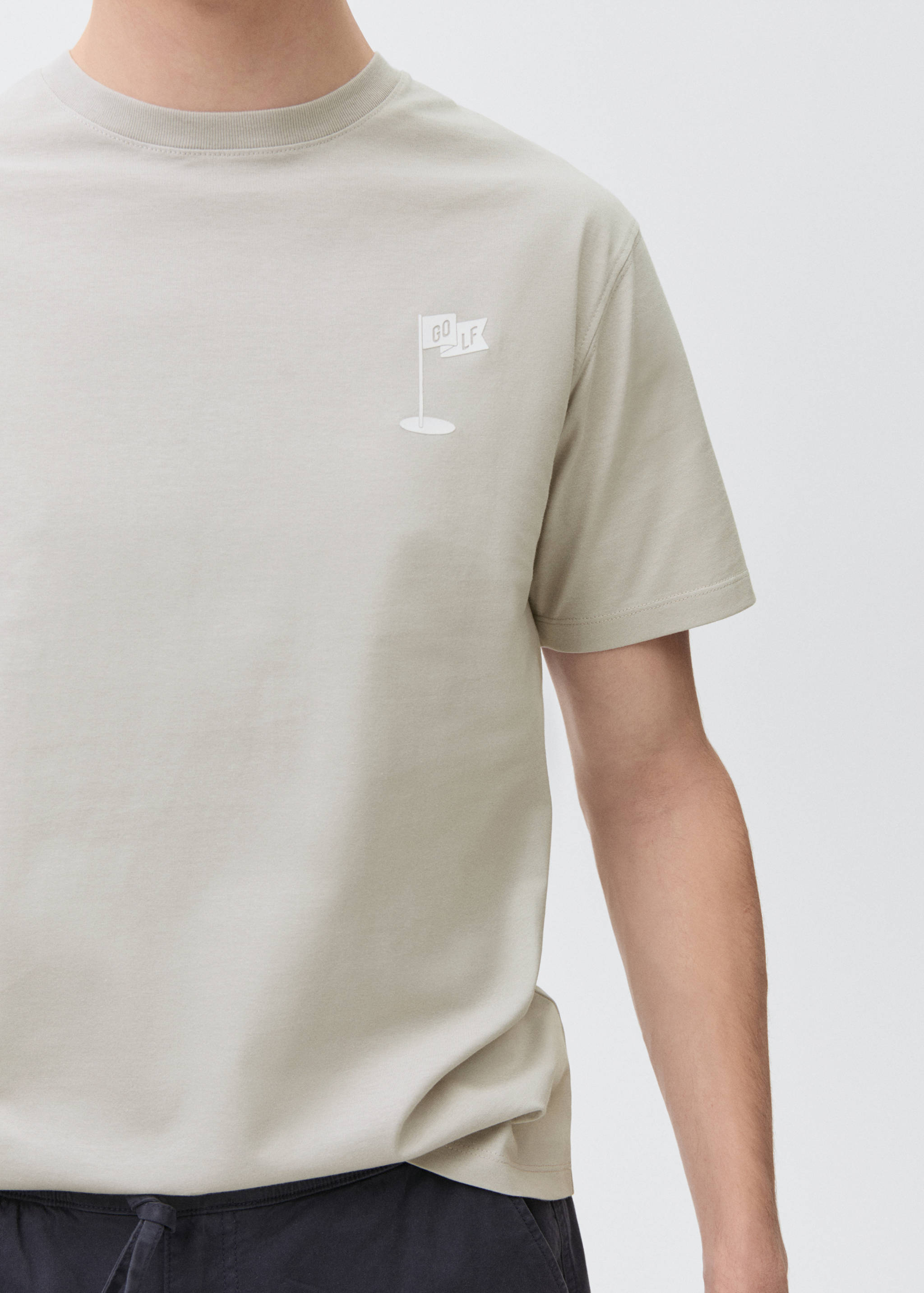 Short-sleeved printed t-shirt - Details of the article 6