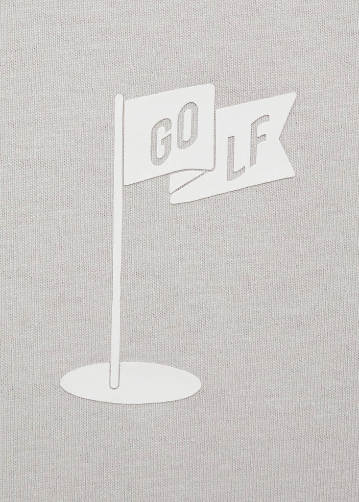 Short-sleeved printed t-shirt — Grey