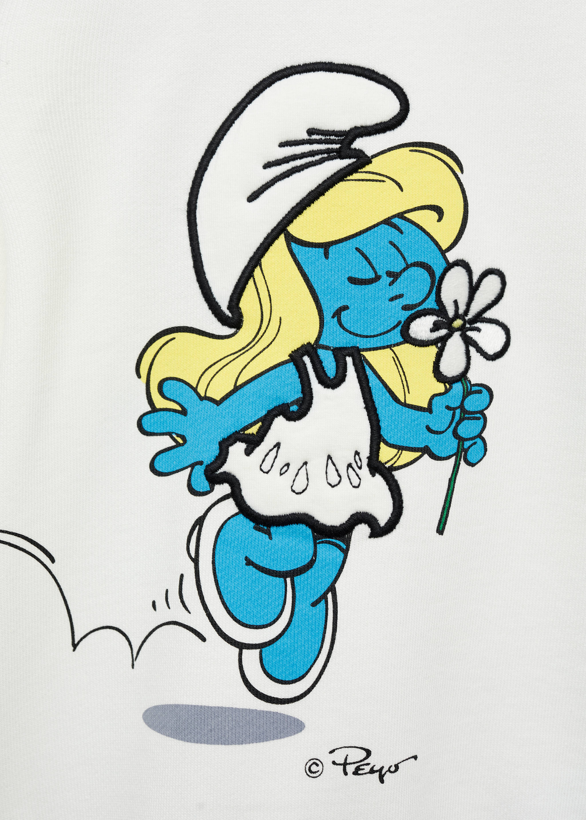 Толстовка Смурфетта - Деталь изделия 0