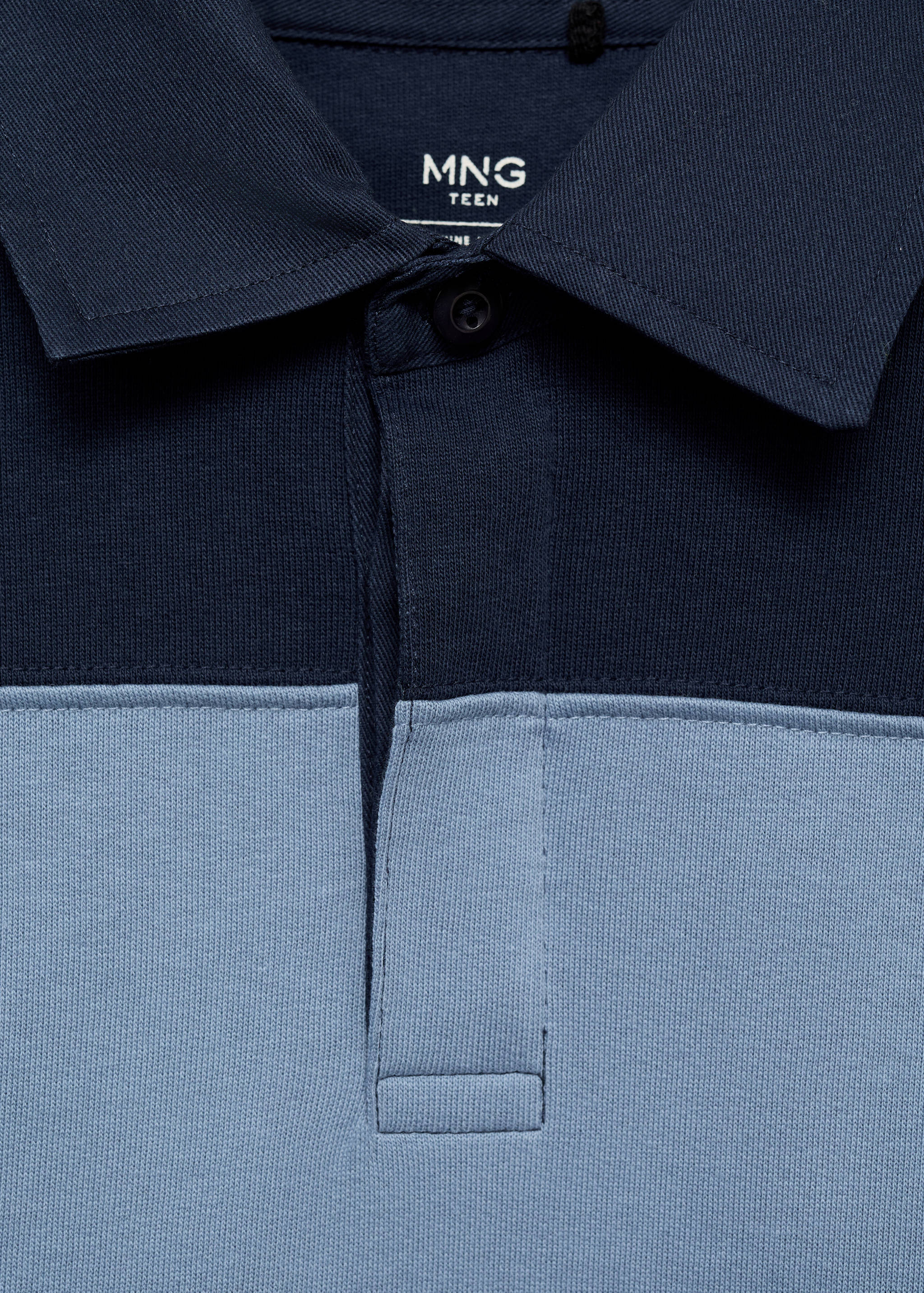 Sweat rayures col polo - Détail de l'article 8