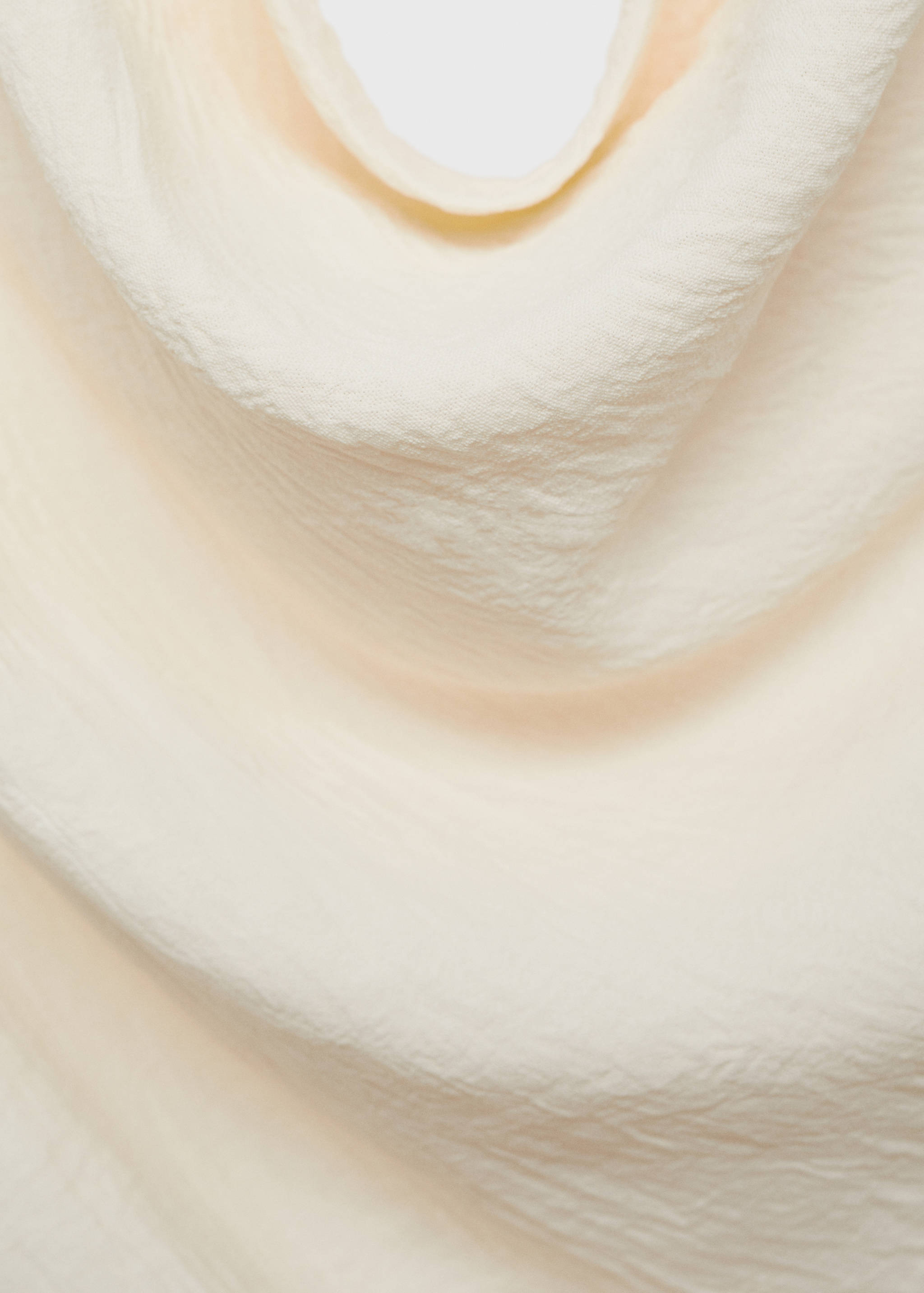 Asymmetric ruched top - Details of the article 8