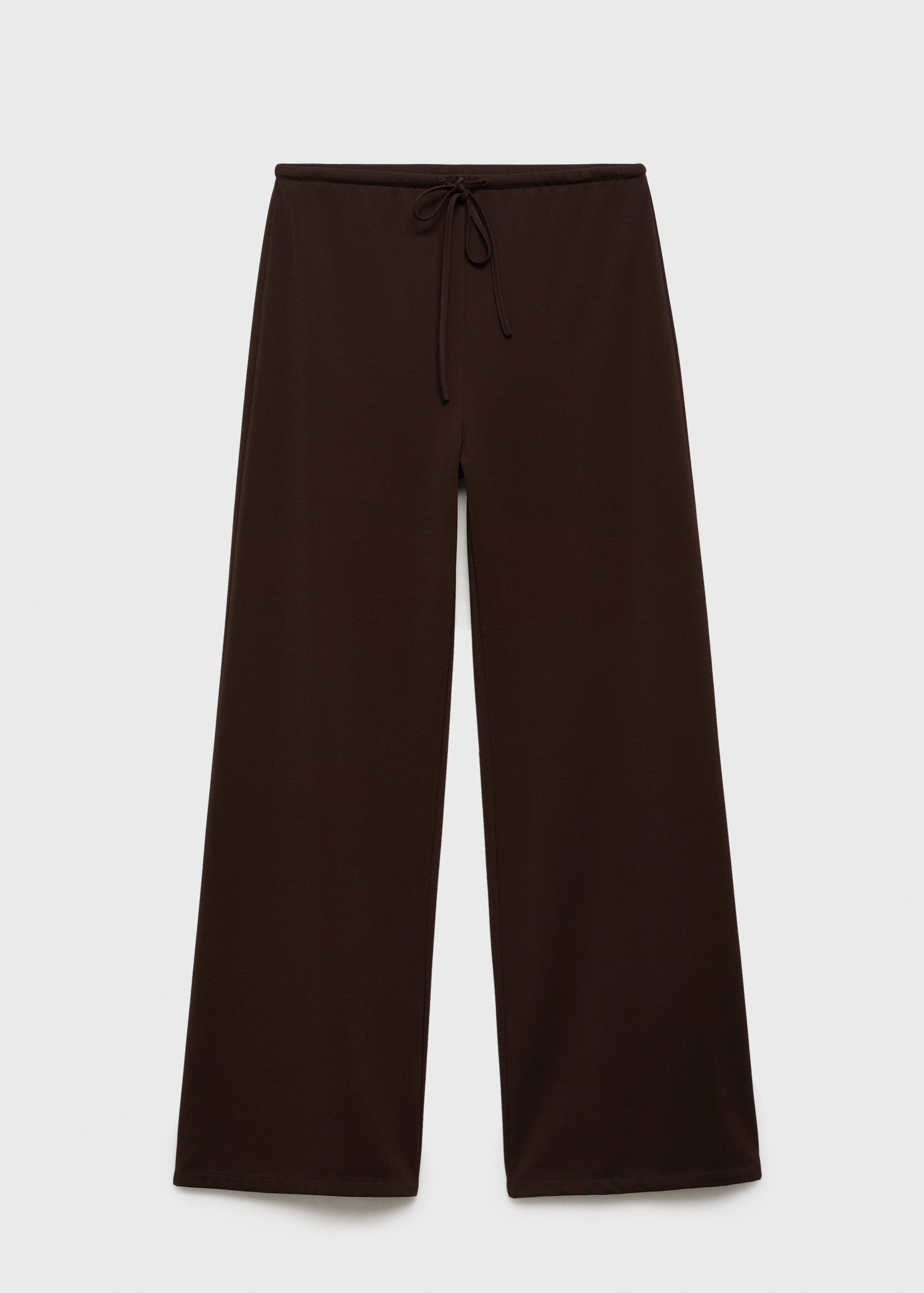 Wide leg trousers with elastic waist - Article without model