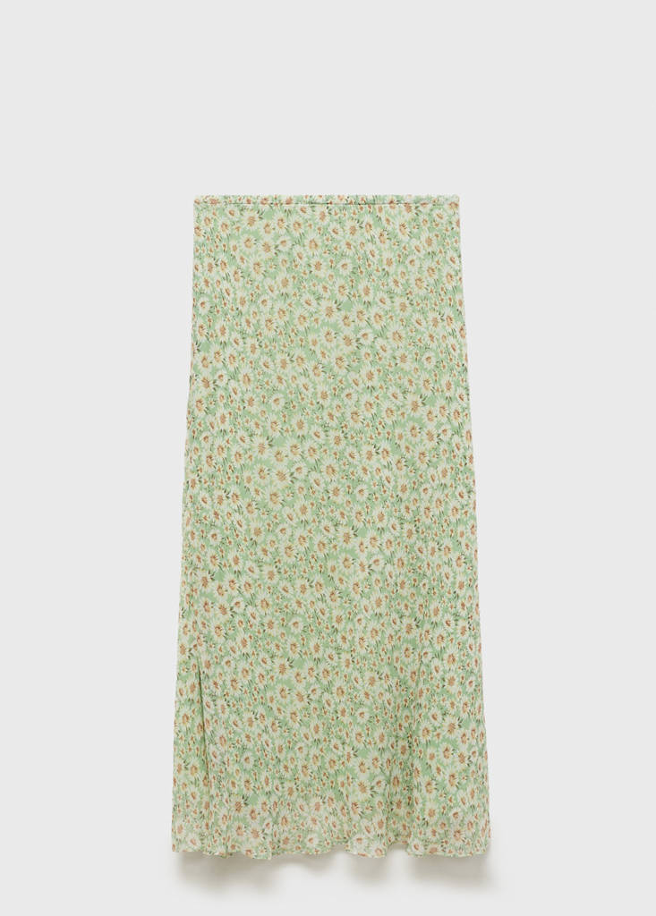 Long floral flared skirt thumbnail 9