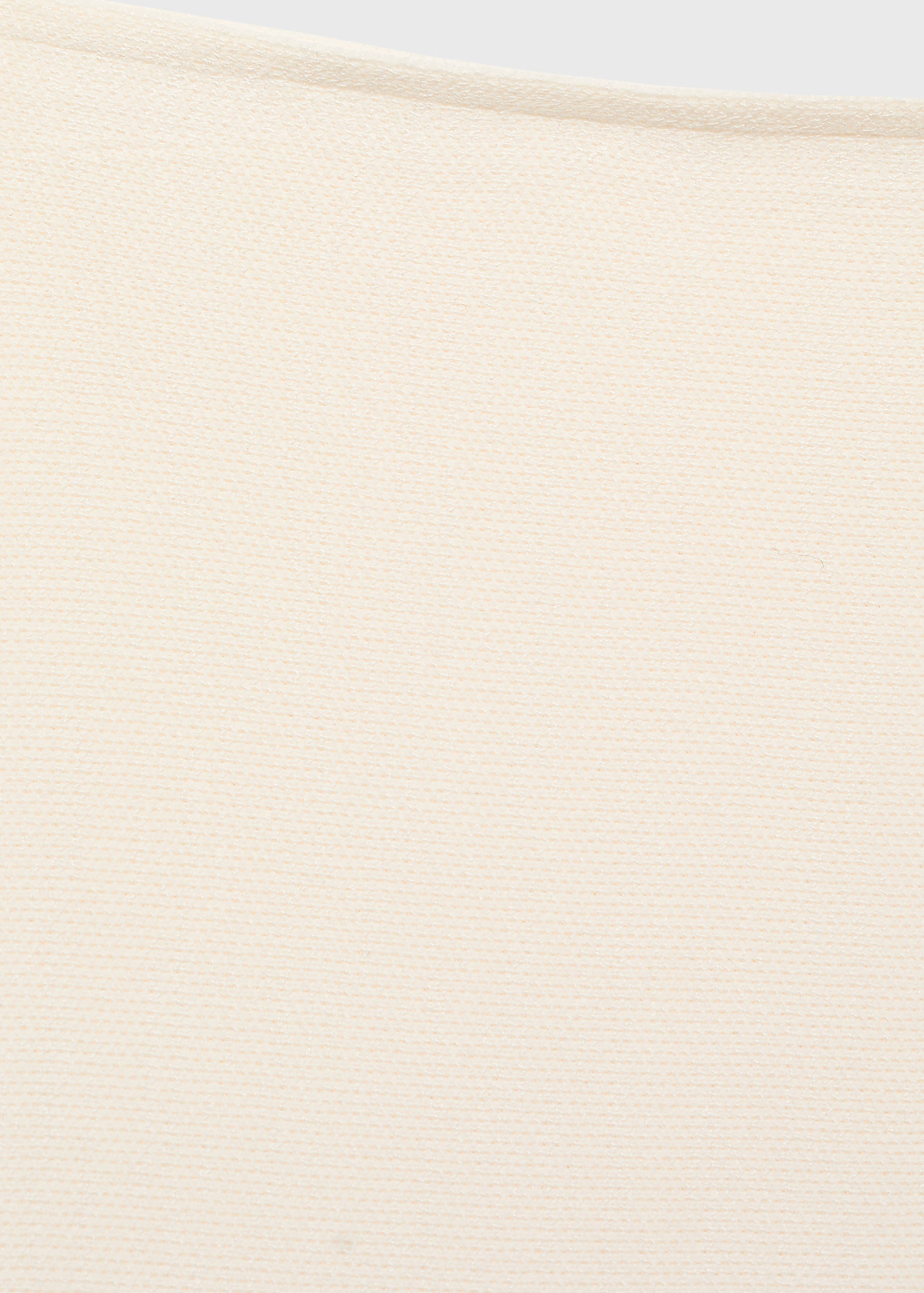 Strapless peplum top - Details of the article 0