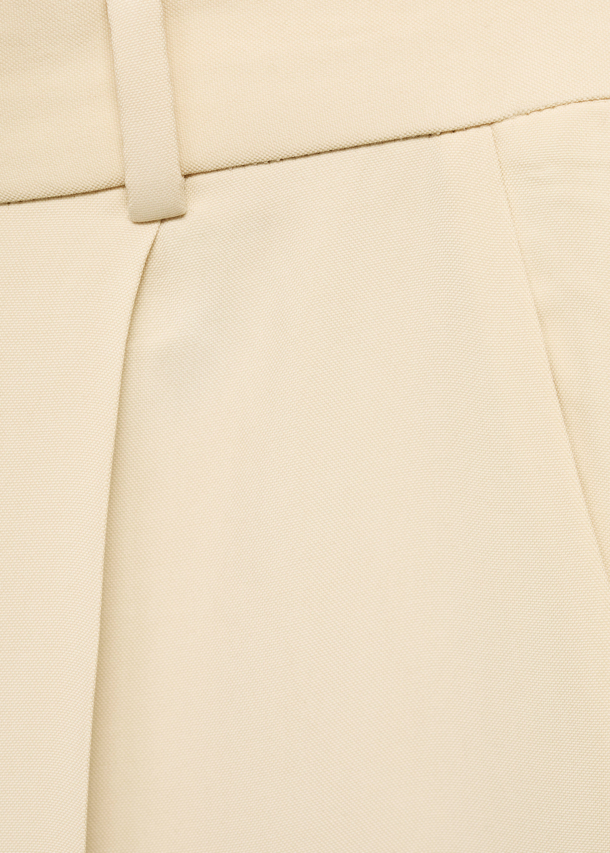Wide leg pleated suit trousers - Details of the article 0