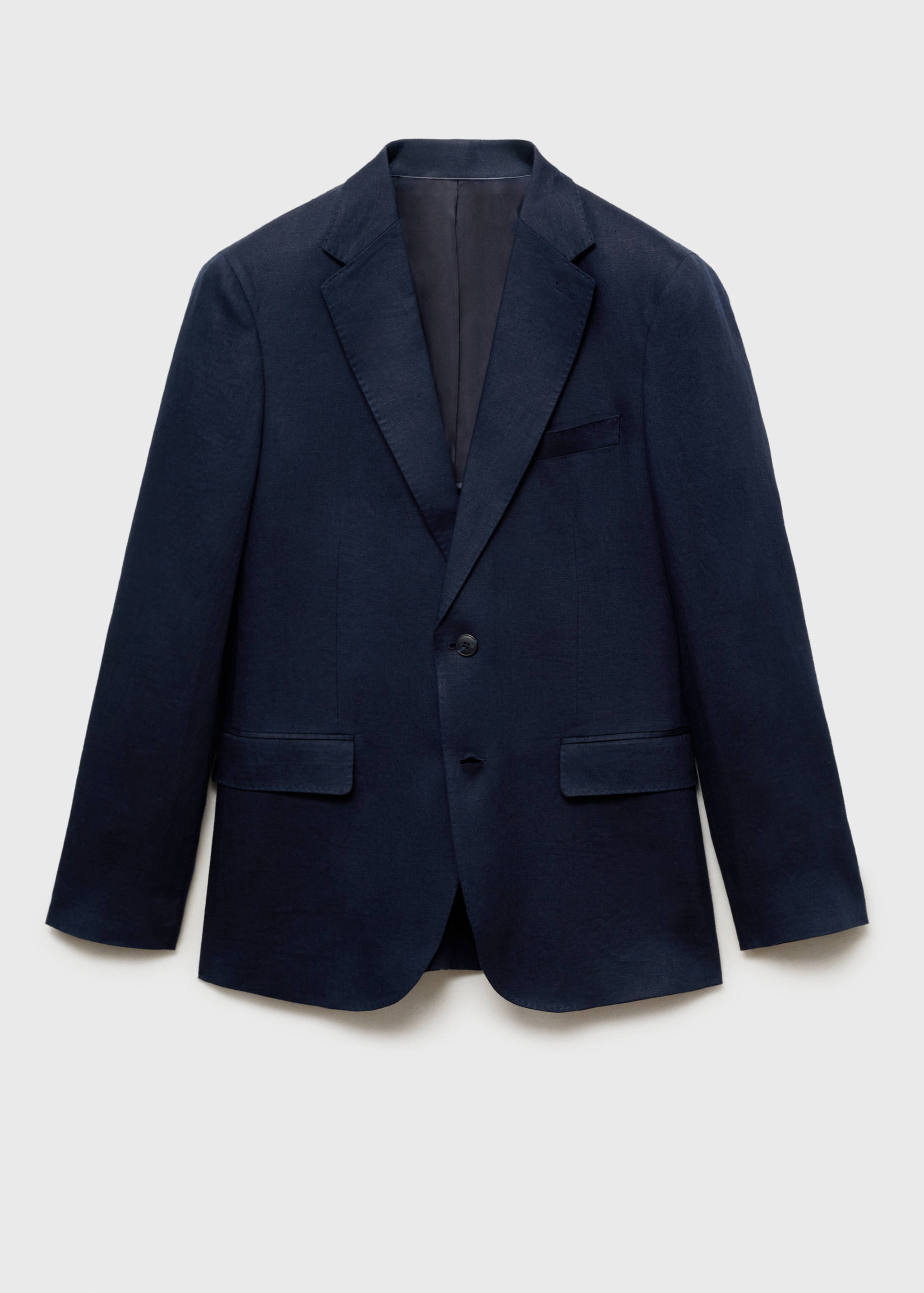 Amalfi %100 keten slim fit blazer ceketi - Modelsiz ürün