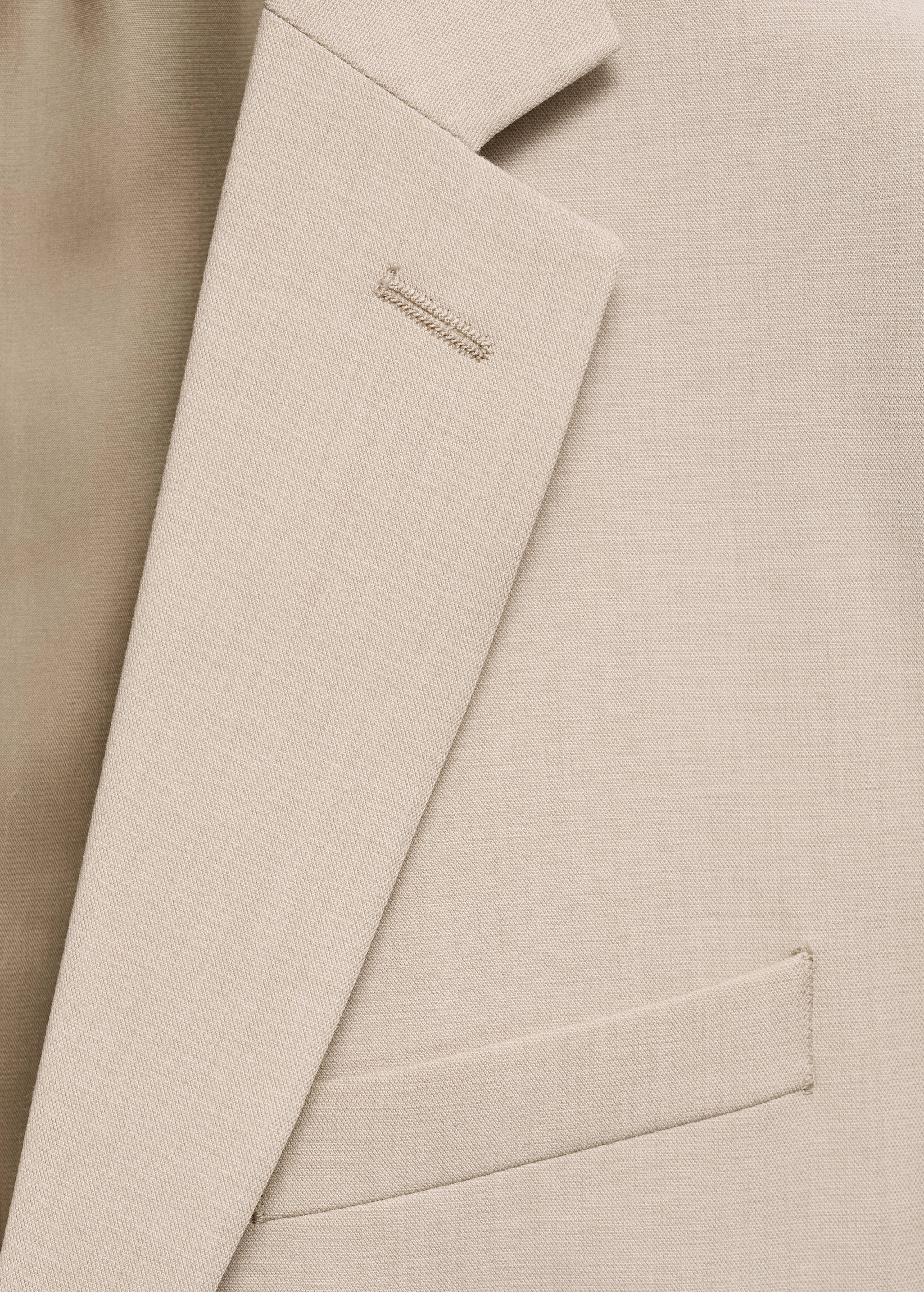 Super slim-fit suit jacket in stretch fabric - Details of the article 8