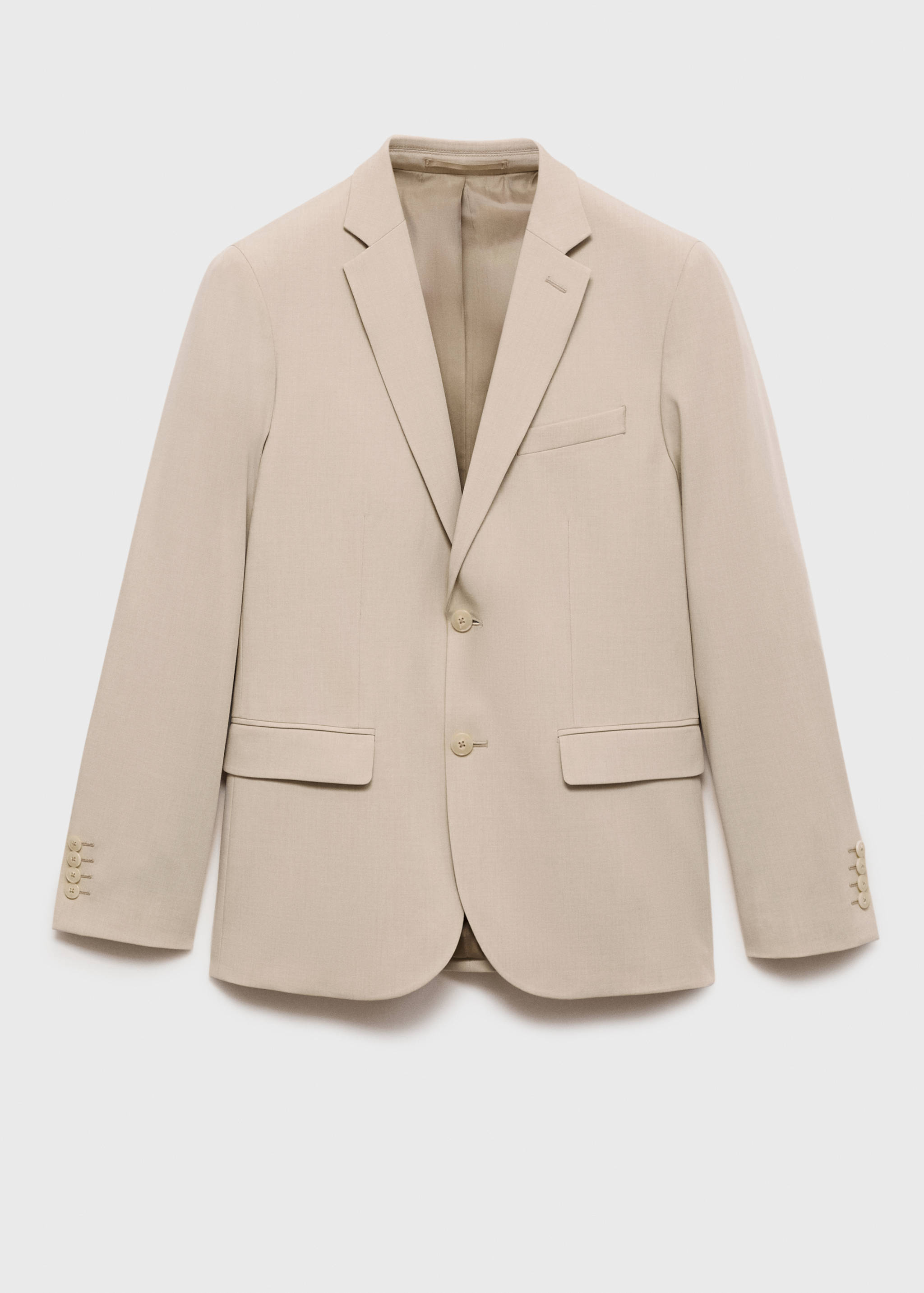 Super slim-fit suit jacket in stretch fabric - Article without model