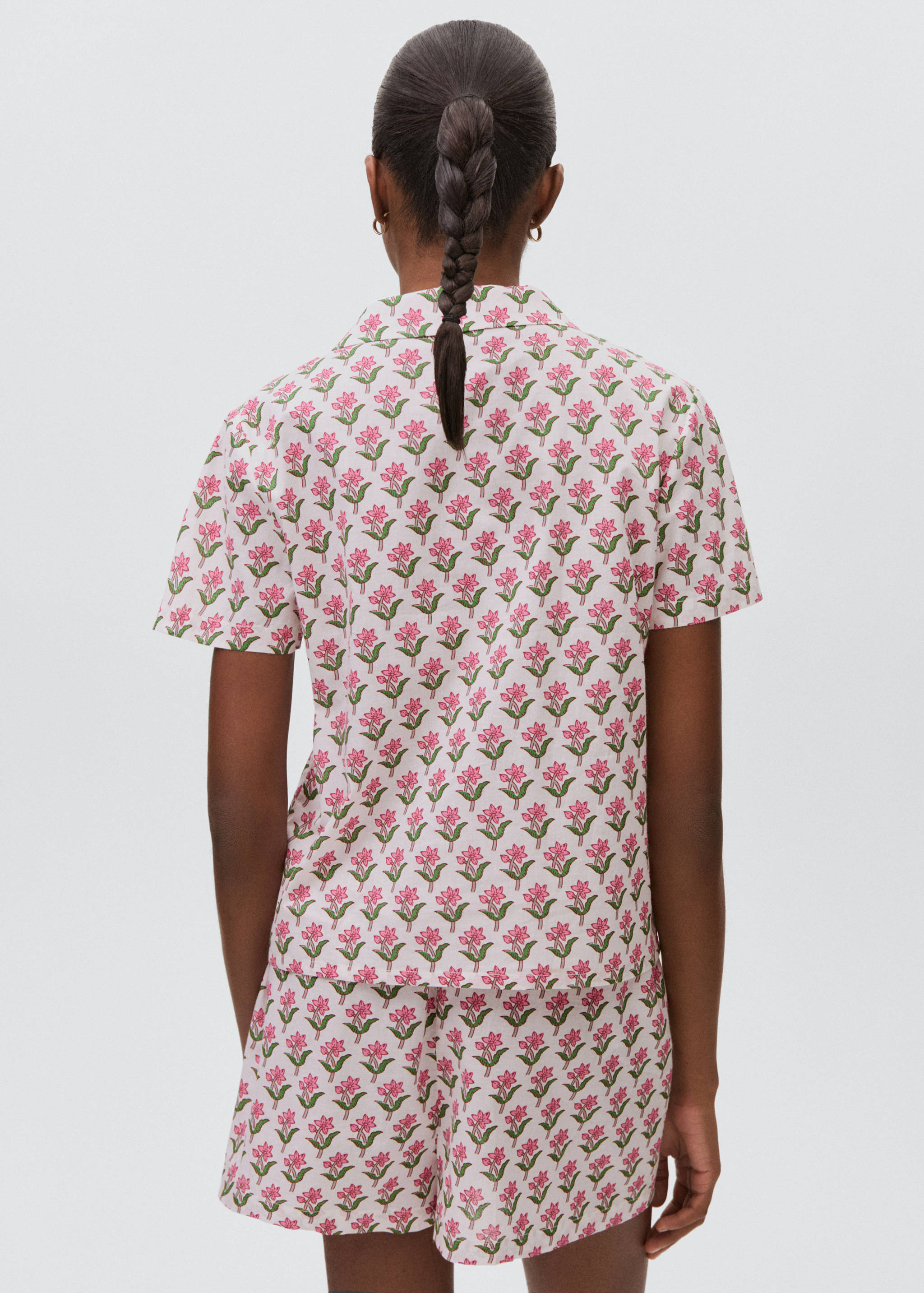 Printed cotton pyjama pack - Reverse of the article