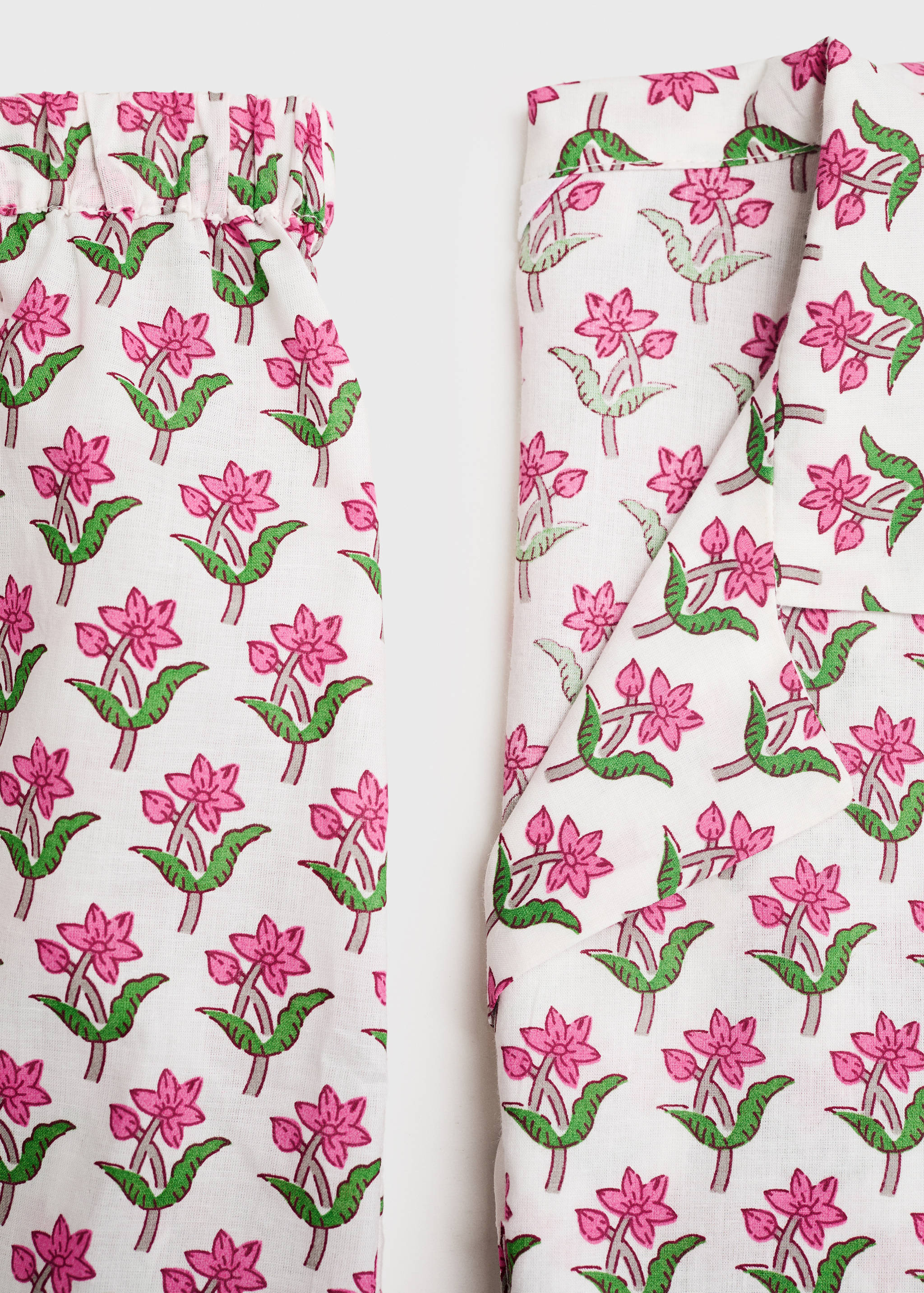 Printed cotton pyjama pack - Details of the article 0