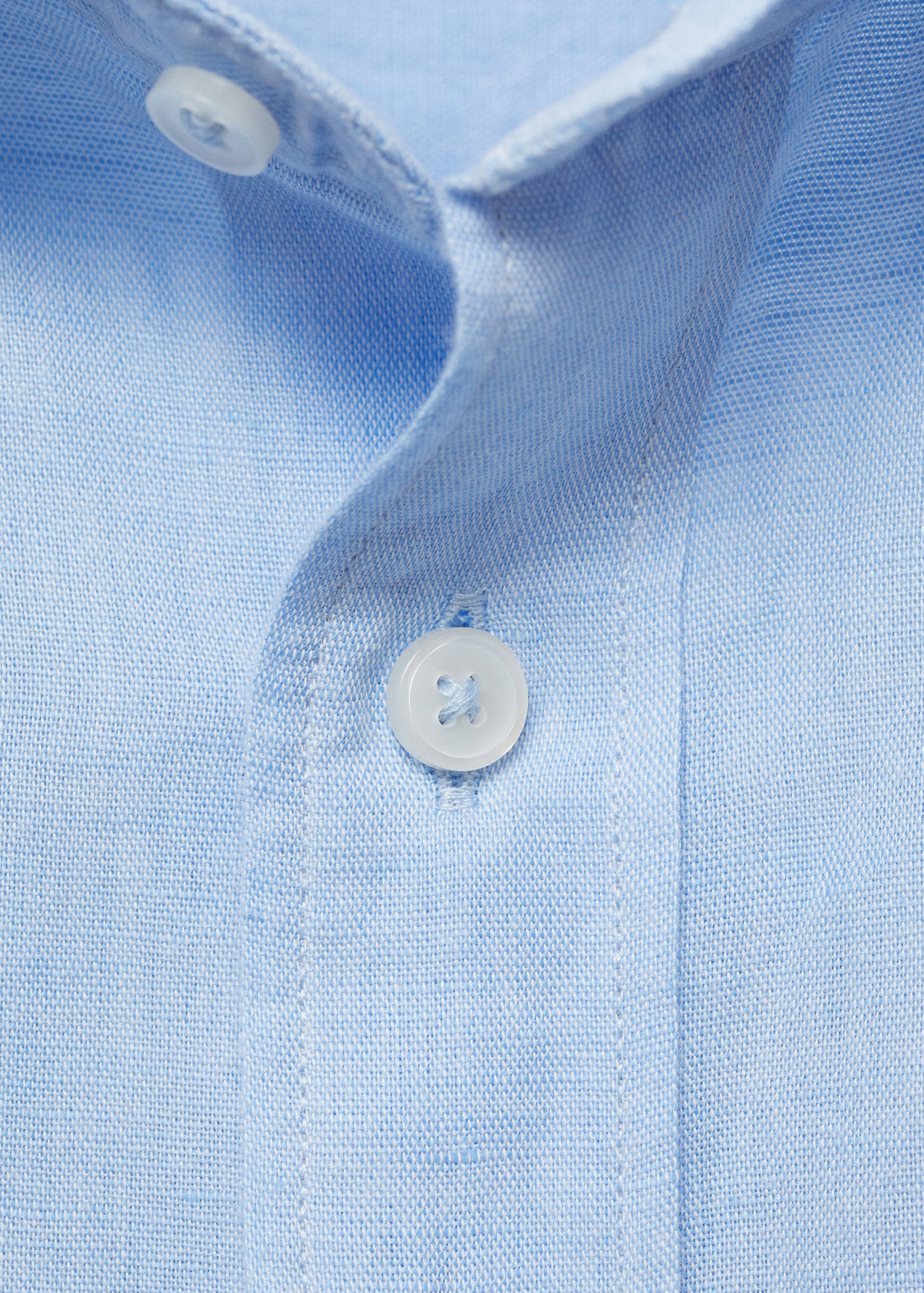 قميص كتان بجيب - تفاصيل المنتج 8