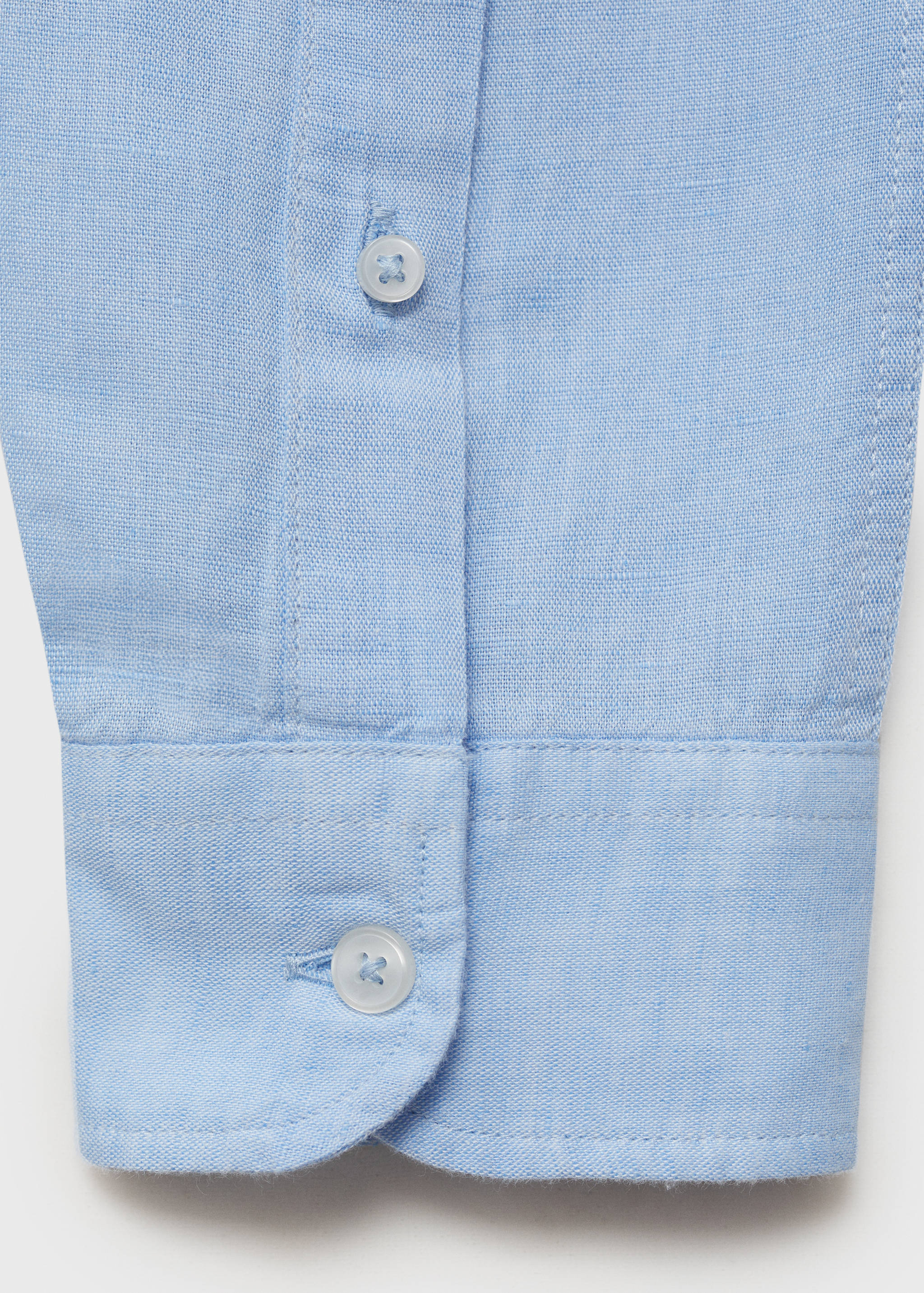 قميص كتان بجيب - تفاصيل المنتج 0